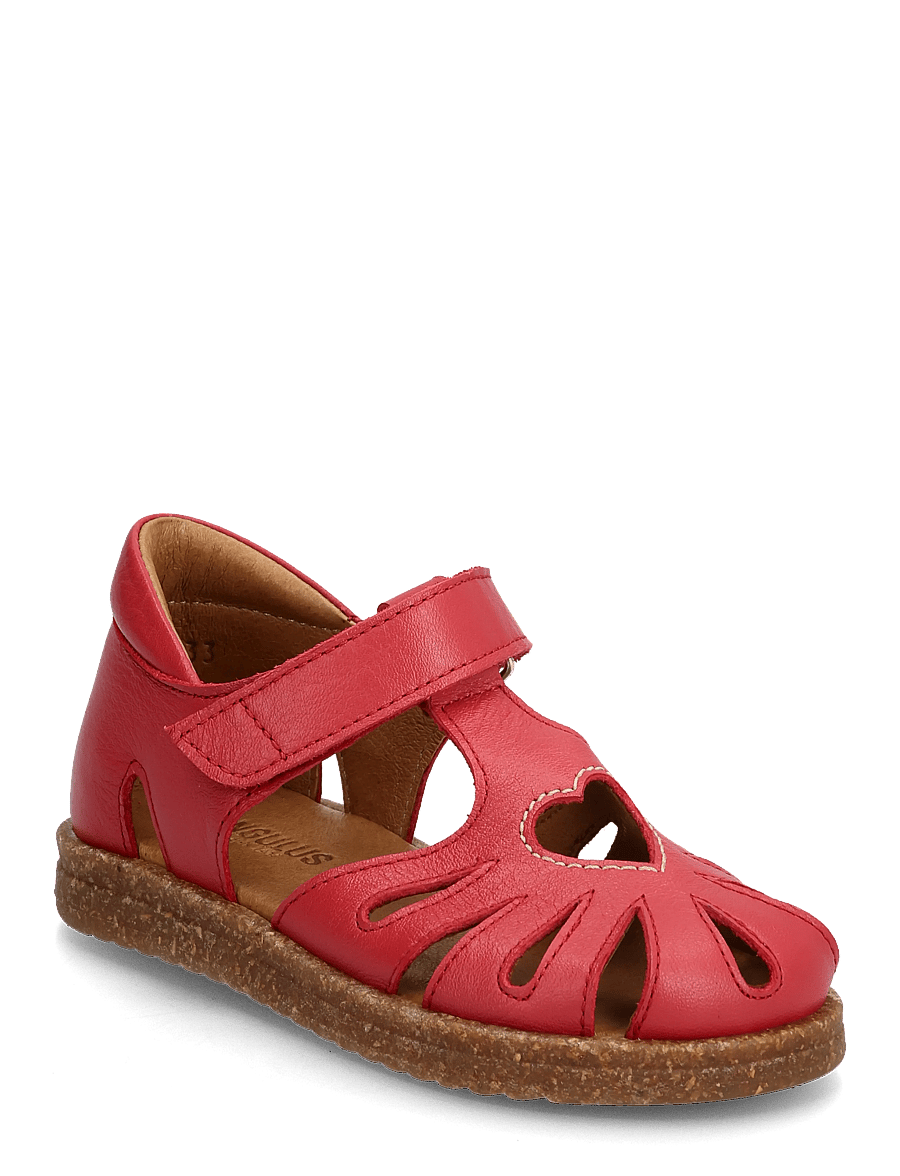 ANGULUS - Sandals - flat - closed toe - skor - 1731 red - 0