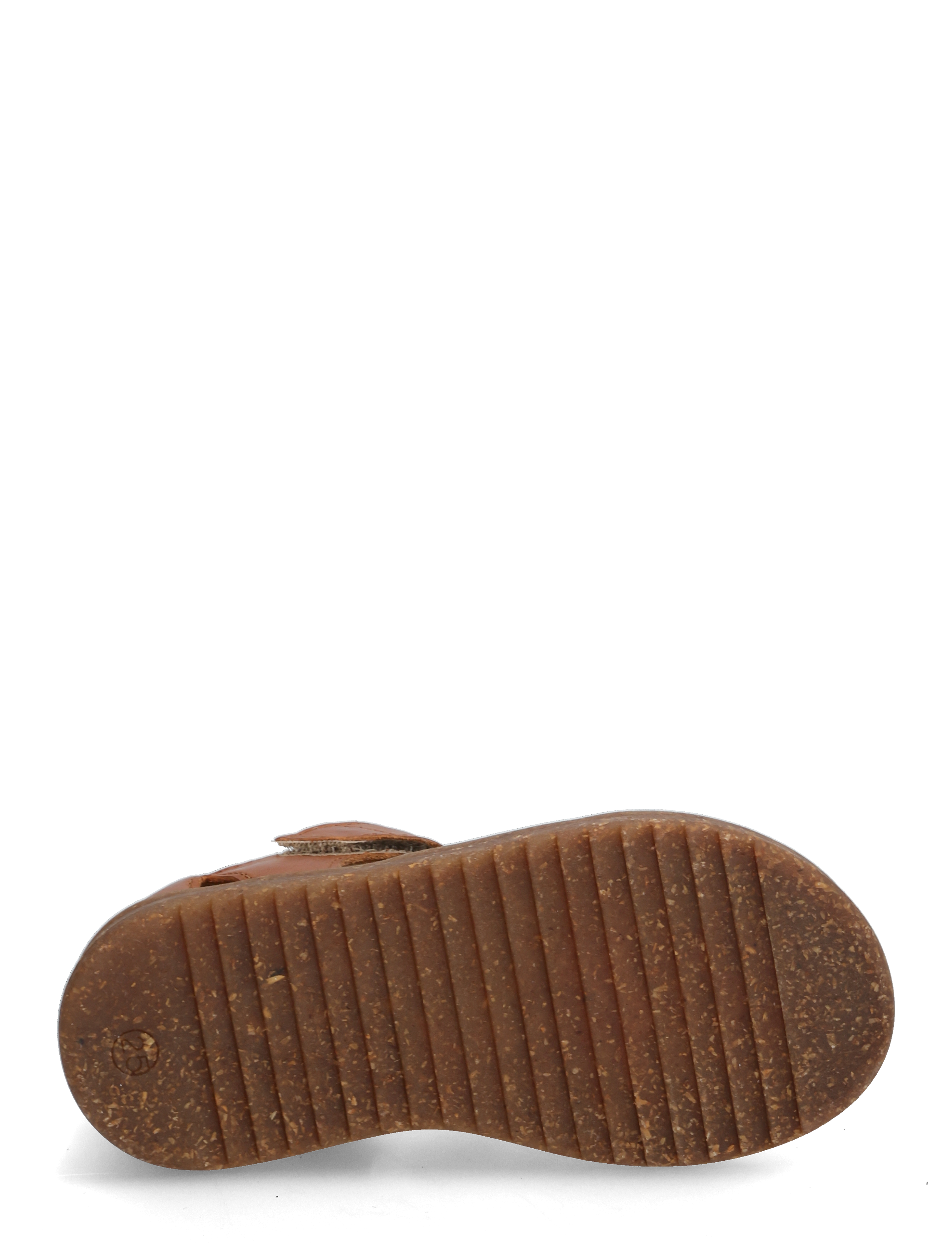 ANGULUS - Sandals - flat - closed toe - schuhe - 1545/2488 cognac/multi glitter - 4