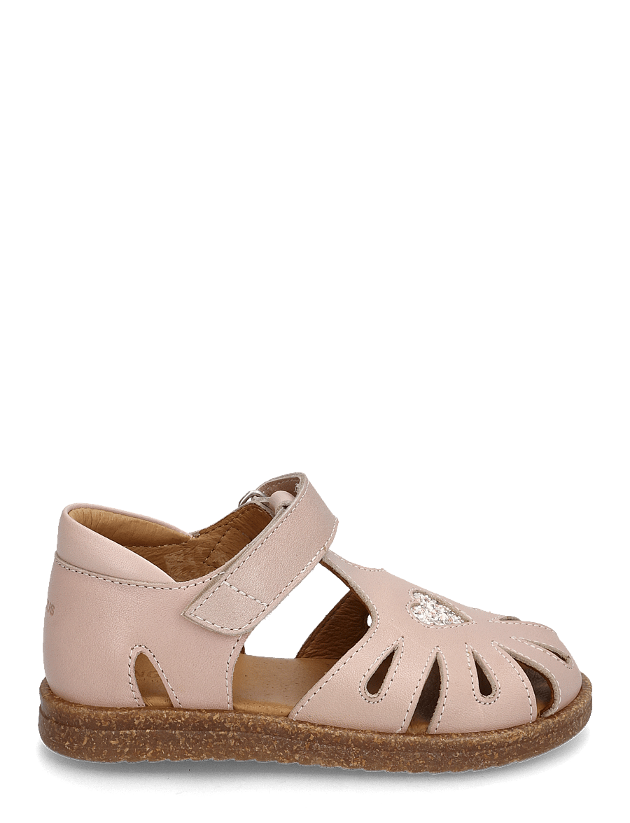 ANGULUS - Sandals - flat - closed toe - skor - 3203/3293 rosebud/rosebud glit - 2