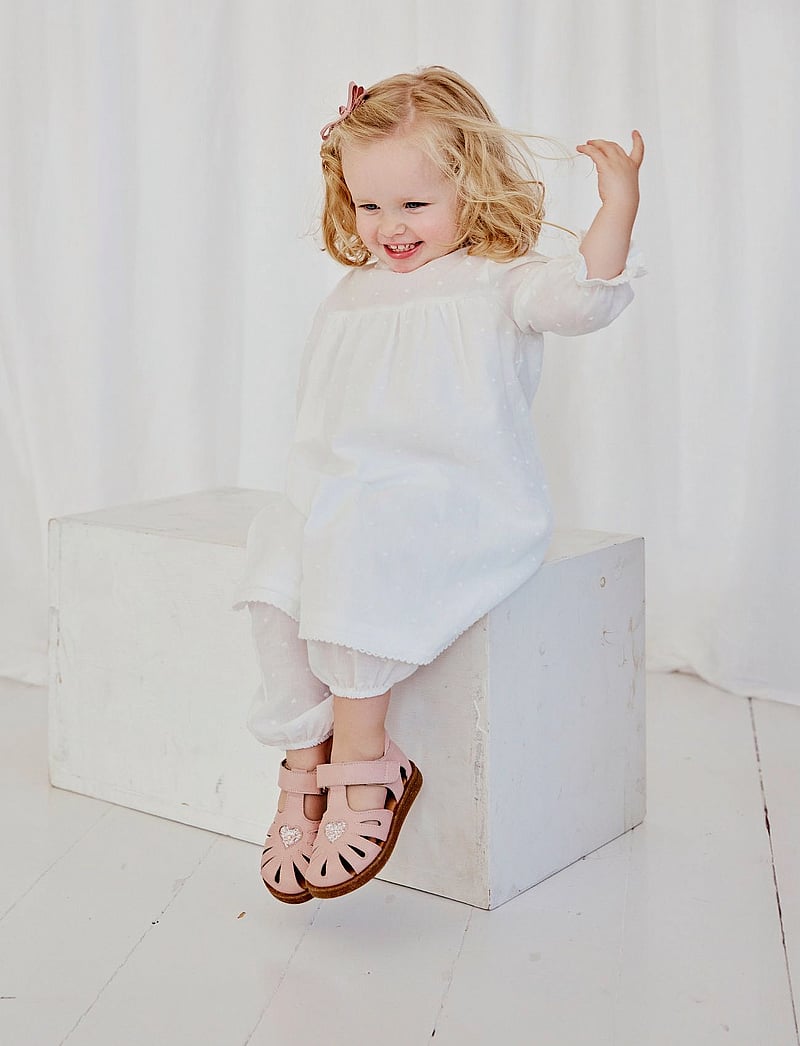 ANGULUS - Sandals - flat - closed toe - schuhe - 3203/3293 rosebud/rosebud glit - 0