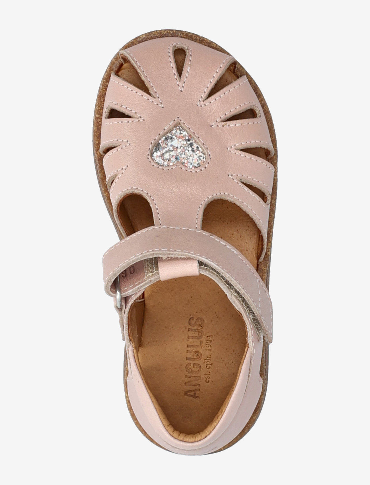ANGULUS - Sandals - flat  - closed toe - geburtstagsgeschenke - 3203/3293 rosebud/rosebud glit - 3