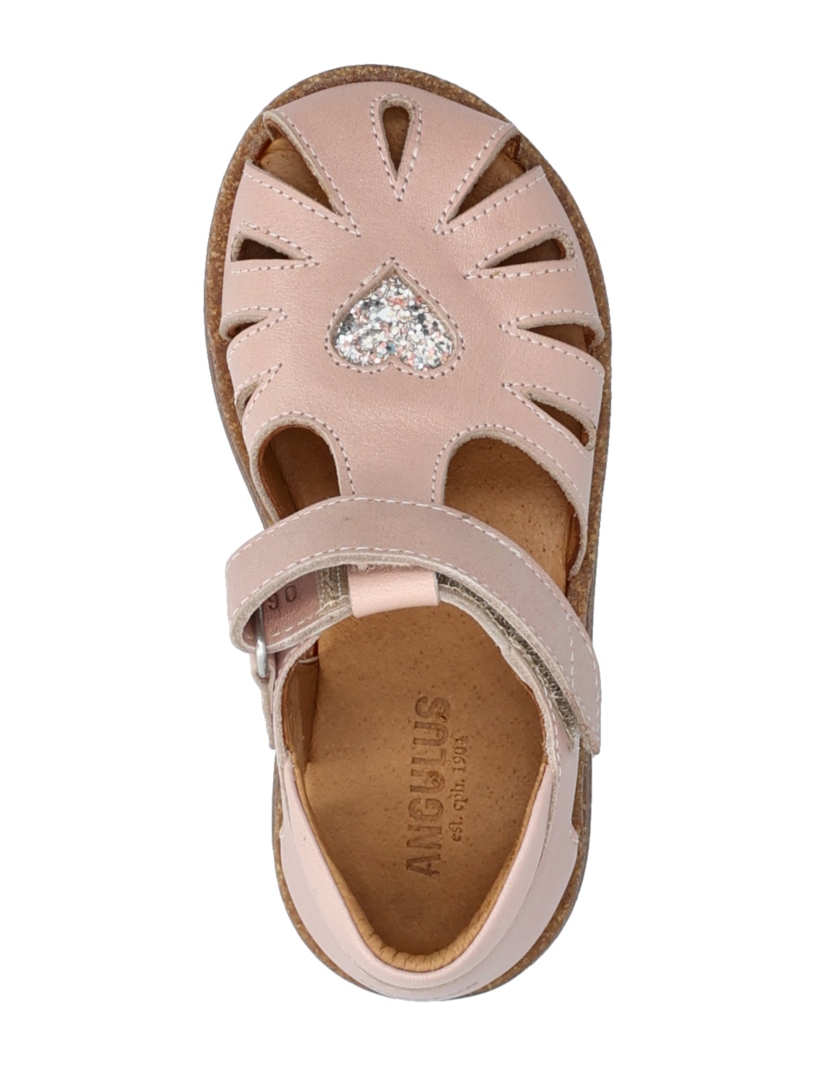 ANGULUS - Sandals - flat  - closed toe - sommarfynd - 3203/3293 rosebud/rosebud glit - 4