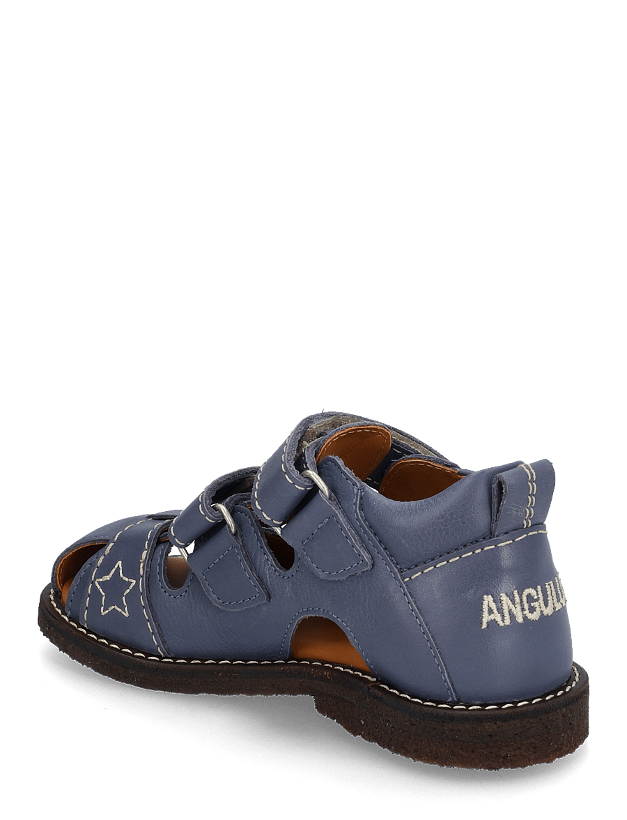 ANGULUS - Sandals - flat - closed toe - kingad - 2722 indigo - 2