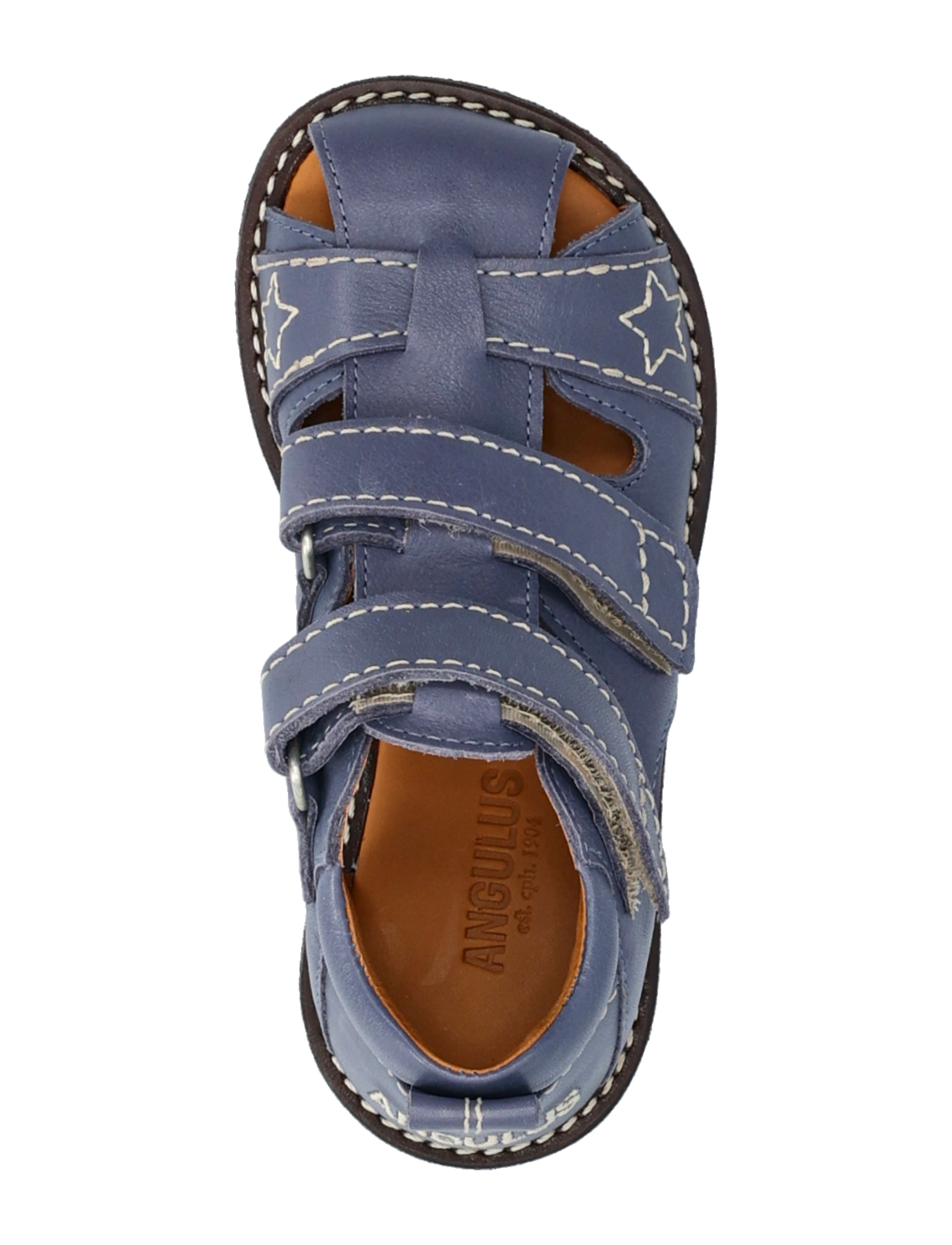 ANGULUS - Sandals - flat  - closed toe - sommerschnäppchen - 2722 indigo - 3