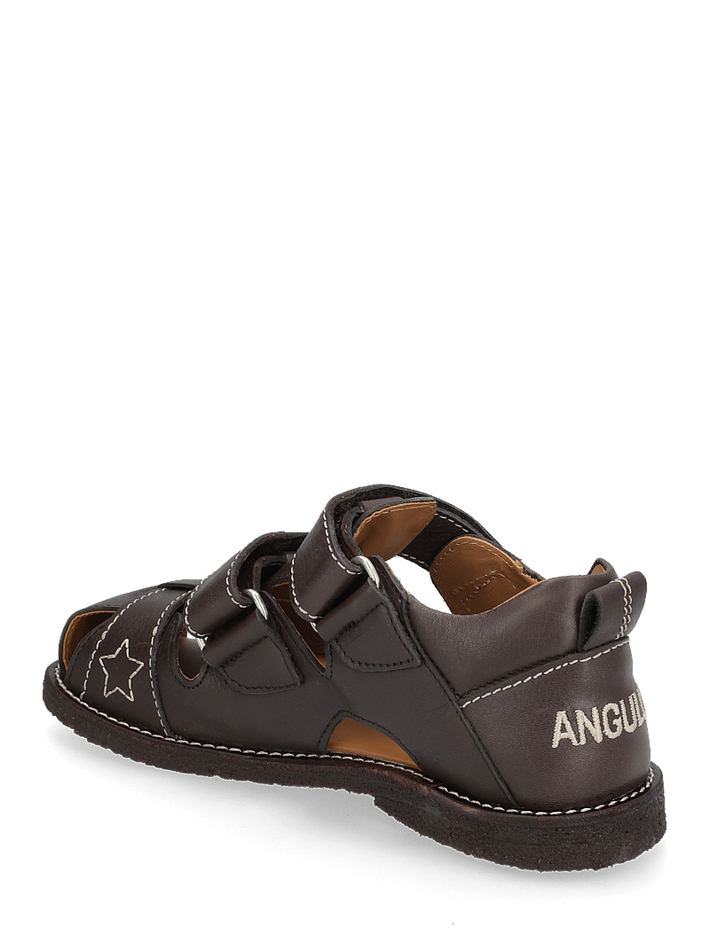 ANGULUS - Sandals - flat - closed toe - shoes - 3200 dark brown - 2