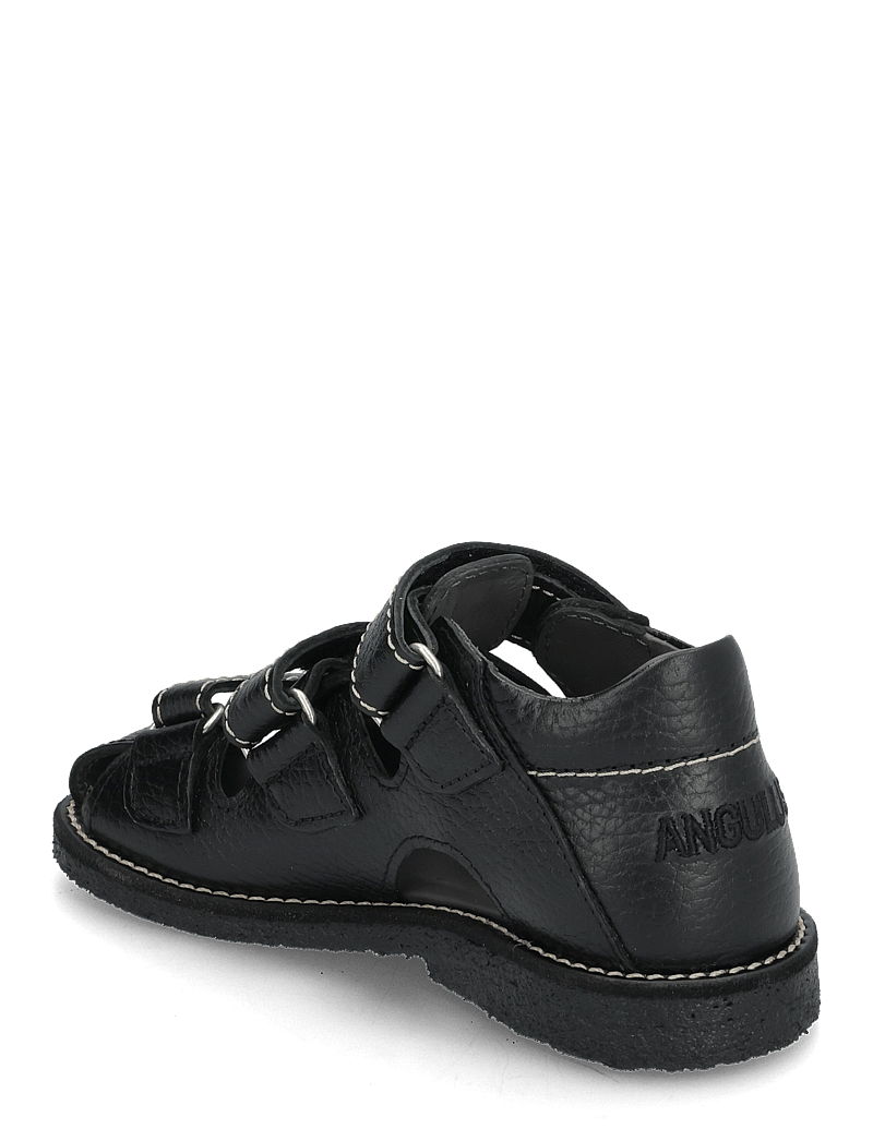 ANGULUS - Sandals - flat - closed toe - skor - 2504 black - 2