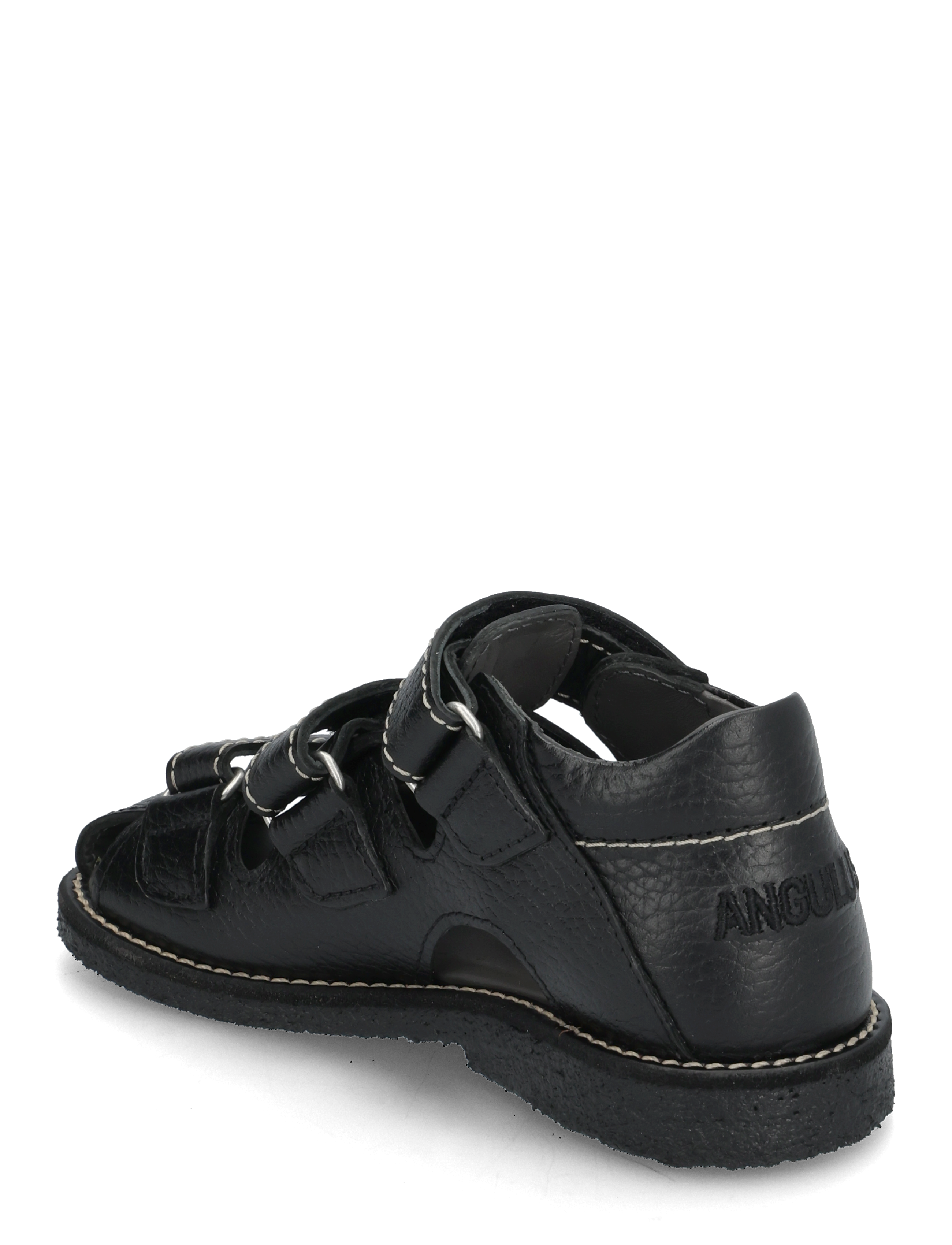 ANGULUS - Sandals - flat - closed toe - skor - 2504 black - 2