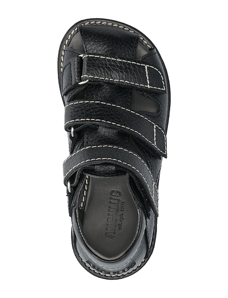ANGULUS - Sandals - flat - closed toe - skor - 2504 black - 3