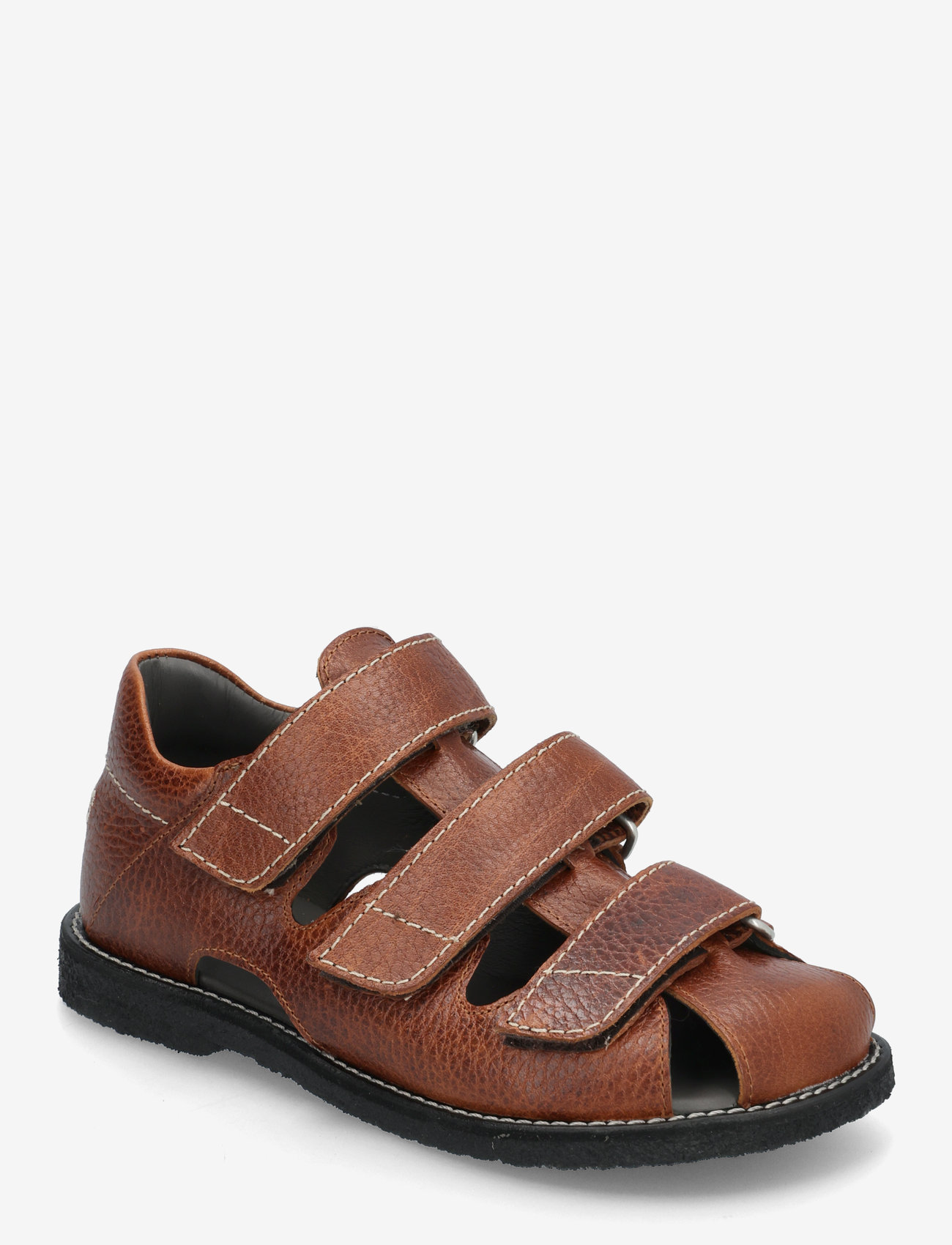 ANGULUS - Sandals - flat  - closed toe - geburtstagsgeschenke - 2509 cognac - 0
