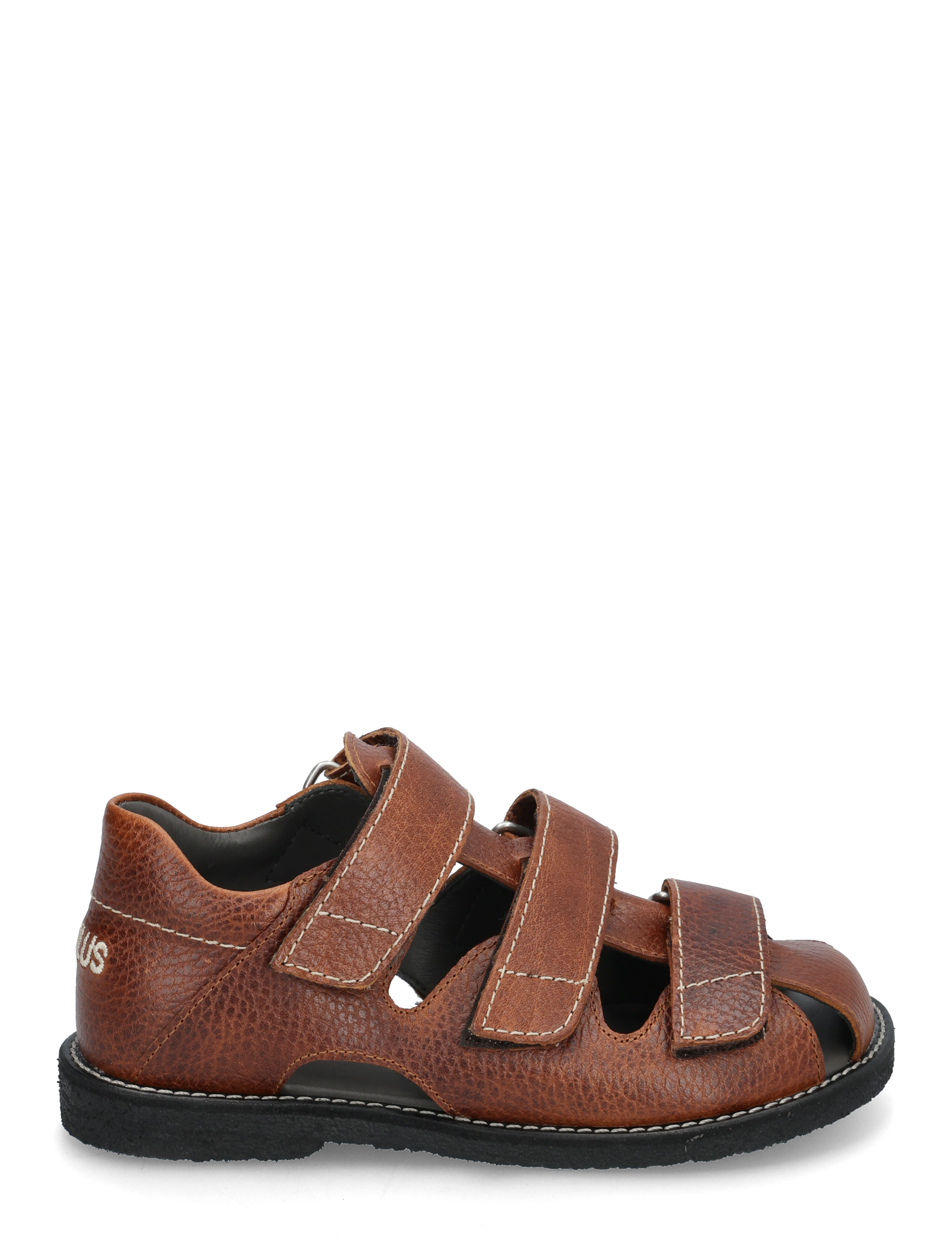 ANGULUS - Sandals - flat  - closed toe - shoes - 2509 cognac - 1