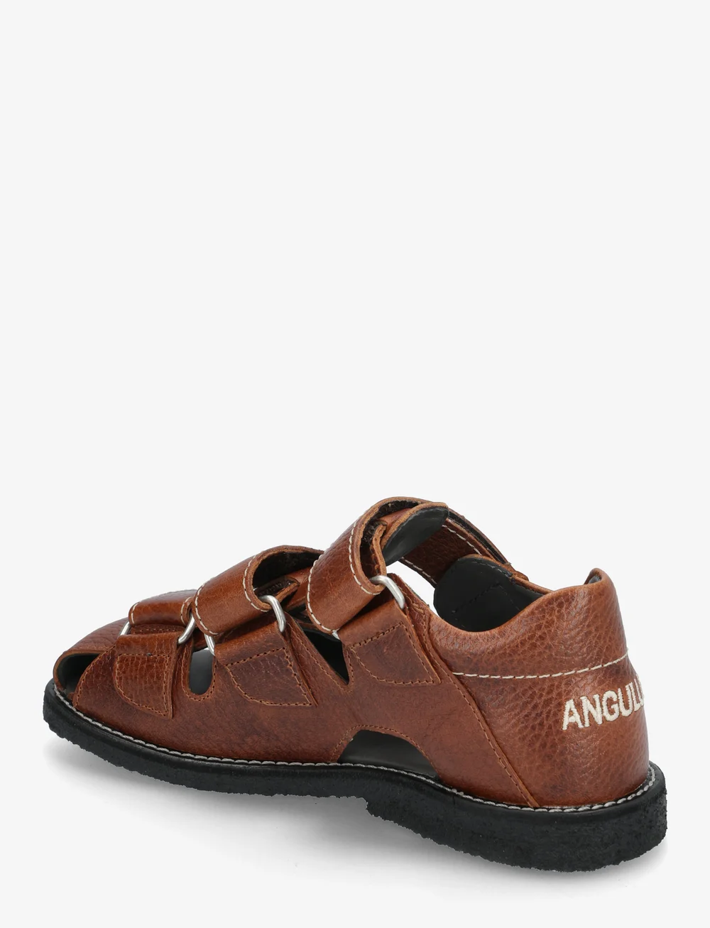 ANGULUS - Sandals - flat - closed toe - kingad - 2509 cognac - 2