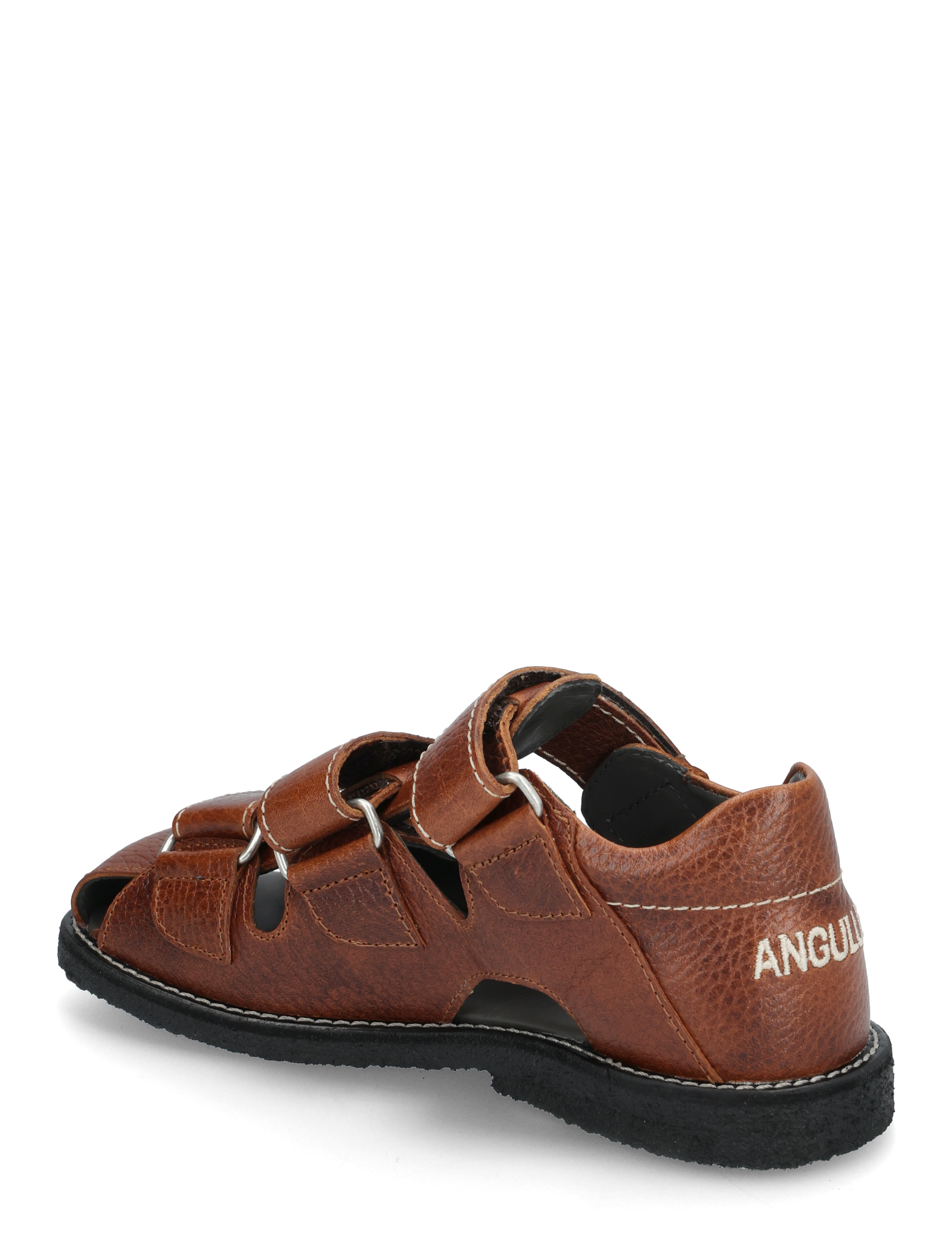 ANGULUS - Sandals - flat  - closed toe - shoes - 2509 cognac - 2