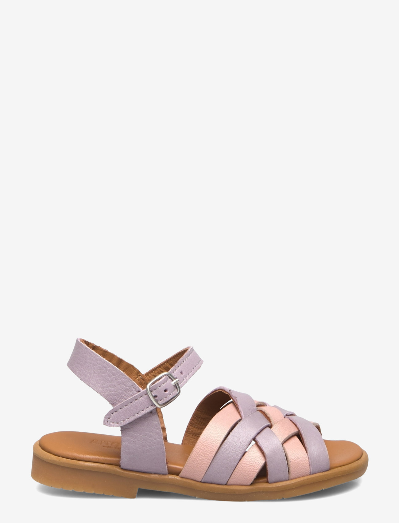 ANGULUS - Sandals - flat  - open toe - op - fødselsdagsgaver - 3216/3203 lilac/rosebud - 1
