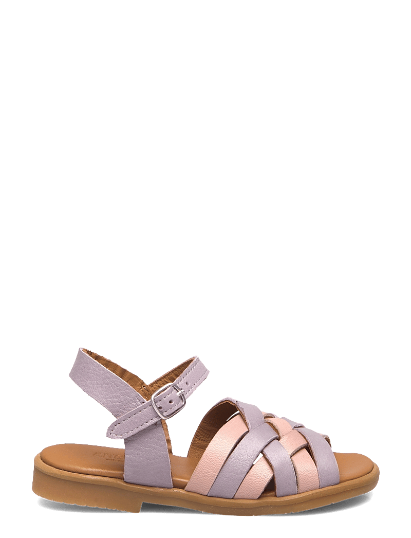 ANGULUS - Sandals - flat - open toe - op - skor - 3216/3203 lilac/rosebud - 1