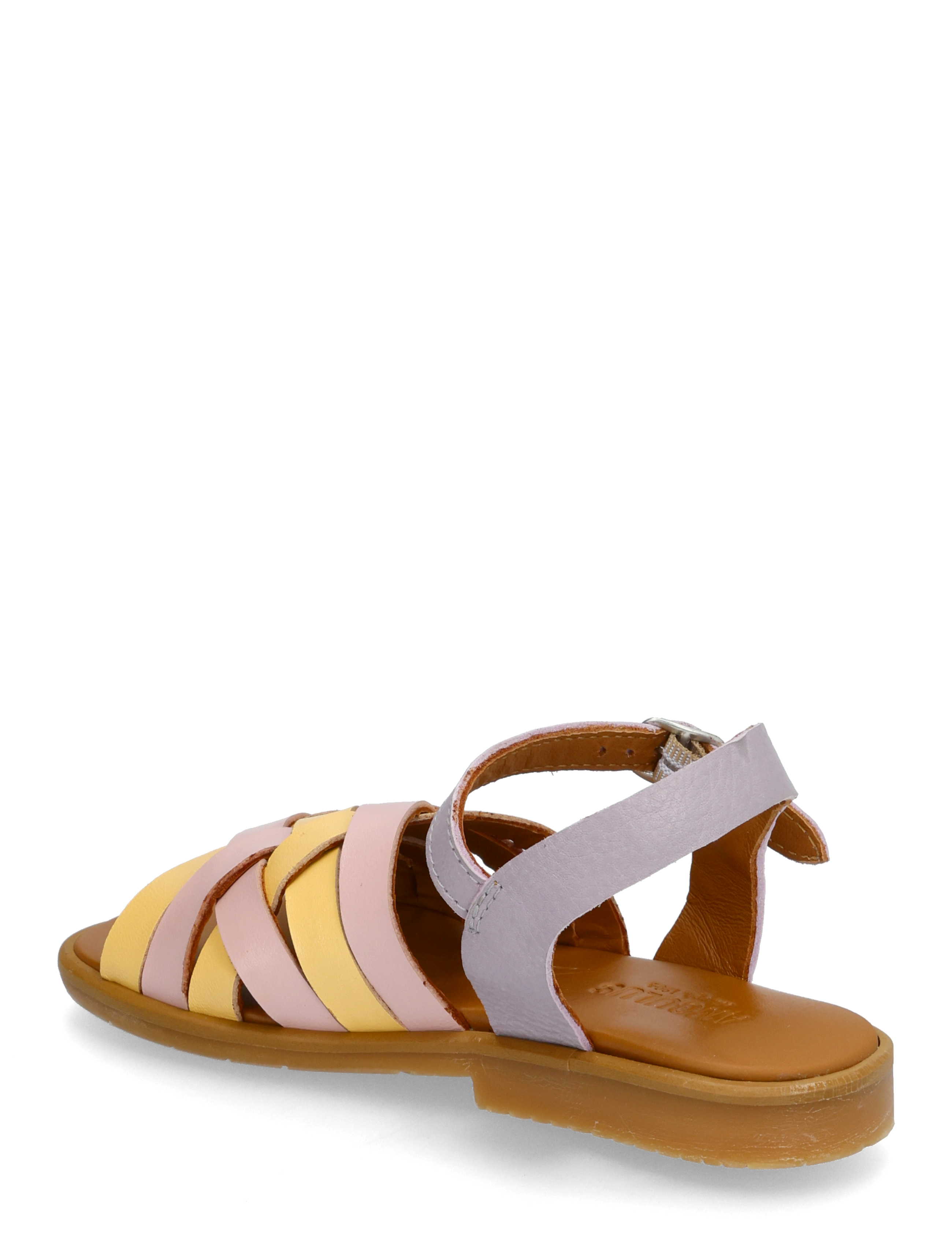 ANGULUS - Sandals - flat  - open toe - op - schuhe - 2711/2713/3216 pale rose/mello - 2