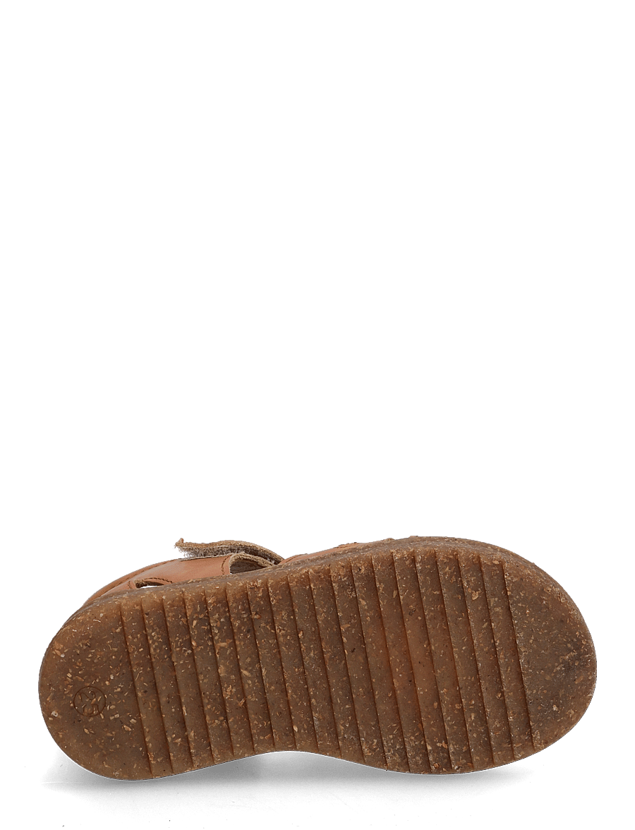 ANGULUS - Sandals - flat - closed toe - skor - 1789/2488 tan/multi glitter - 4