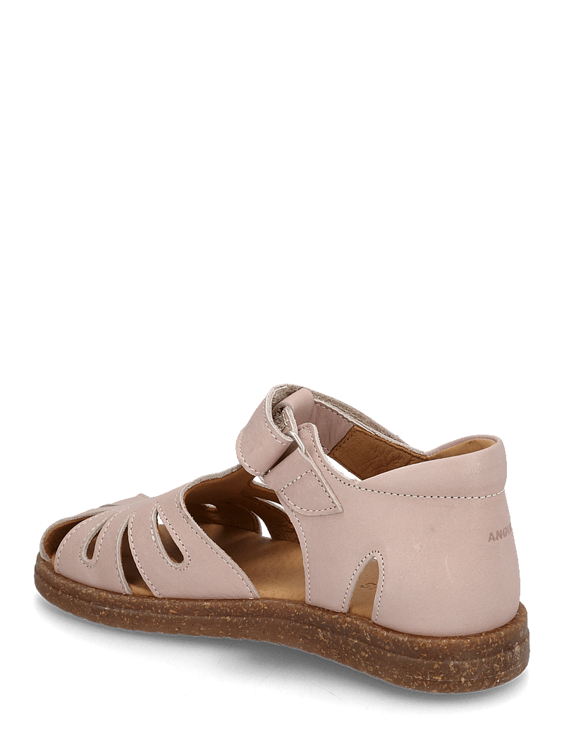 ANGULUS - Sandals - flat - closed toe - sko - 3203/3293 rosebud/rosebud glit - 2