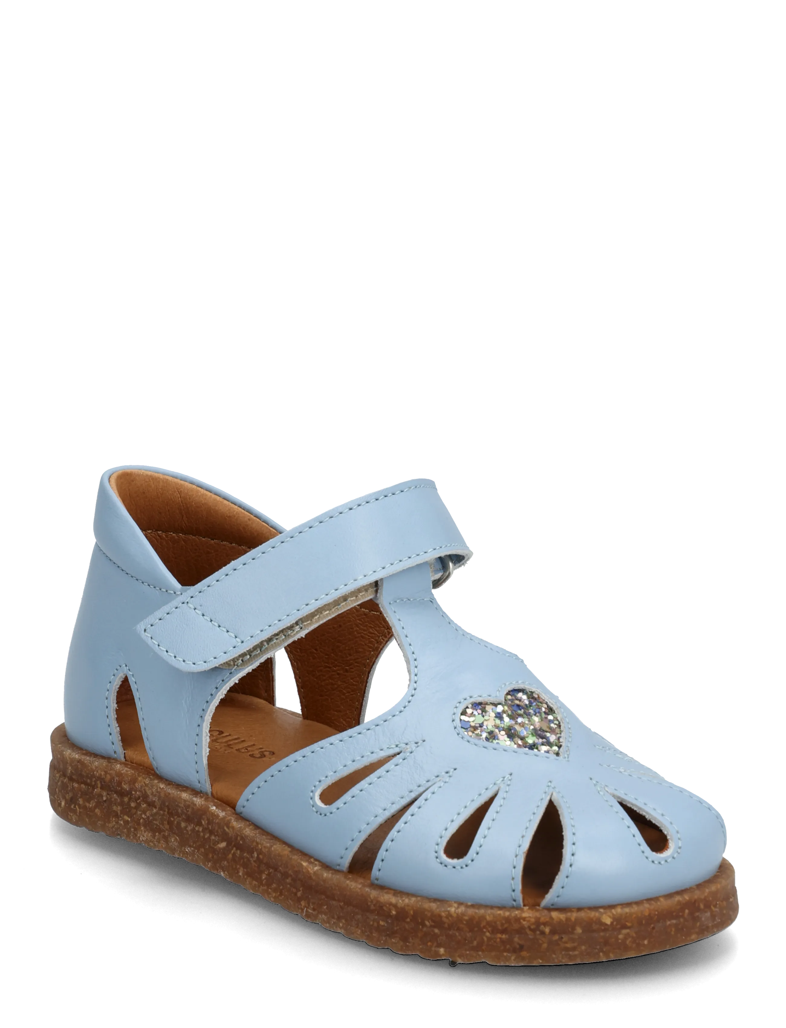 ANGULUS Sandals - flat  - closed toe - Børn str. 22-32 - 4613/3619 SKY BLUE/SPRING MULT / blue