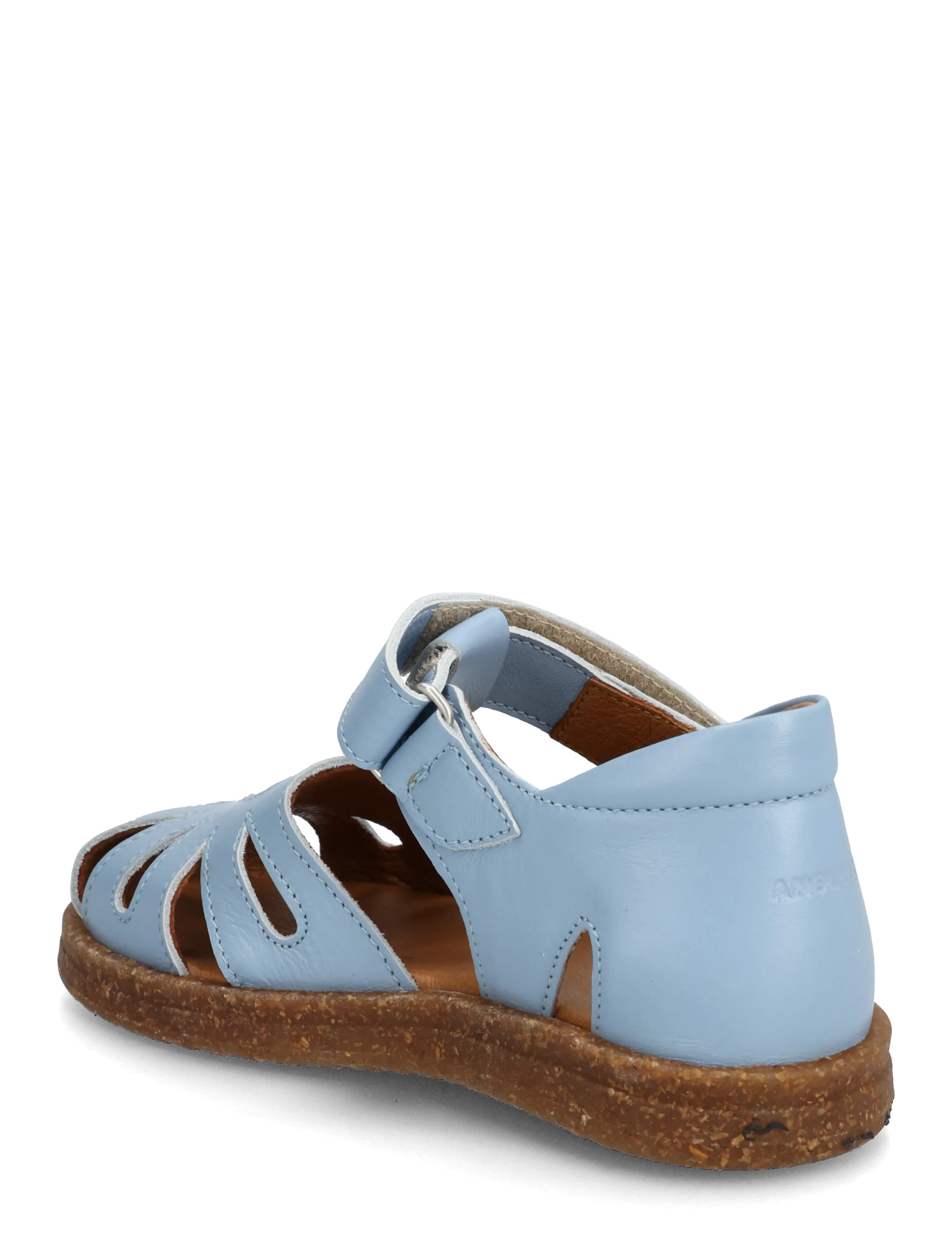 ANGULUS - Sandals - flat - closed toe - schoenen - 4613/3619 sky blue/spring mult - 2