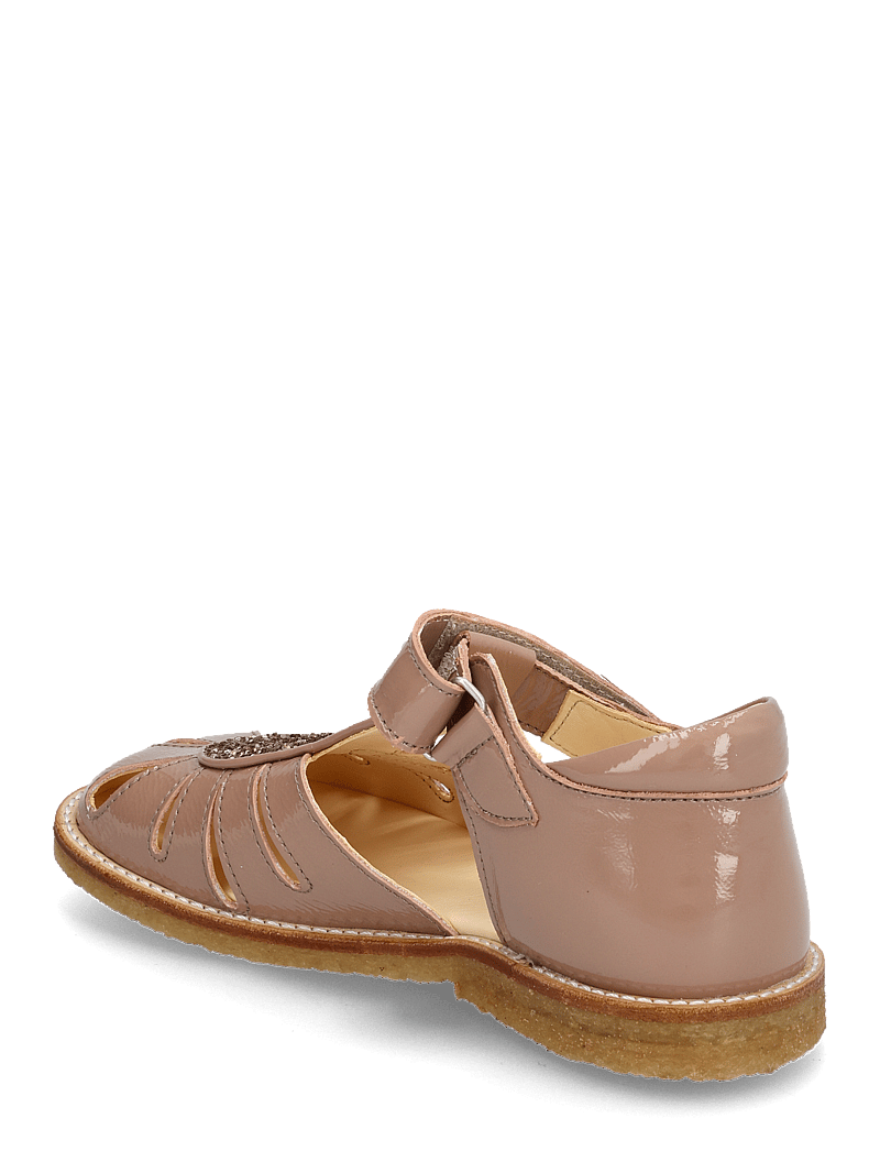 ANGULUS - Sandals - flat - closed toe - kingad - 3289/3297 clay/clay glitter - 2