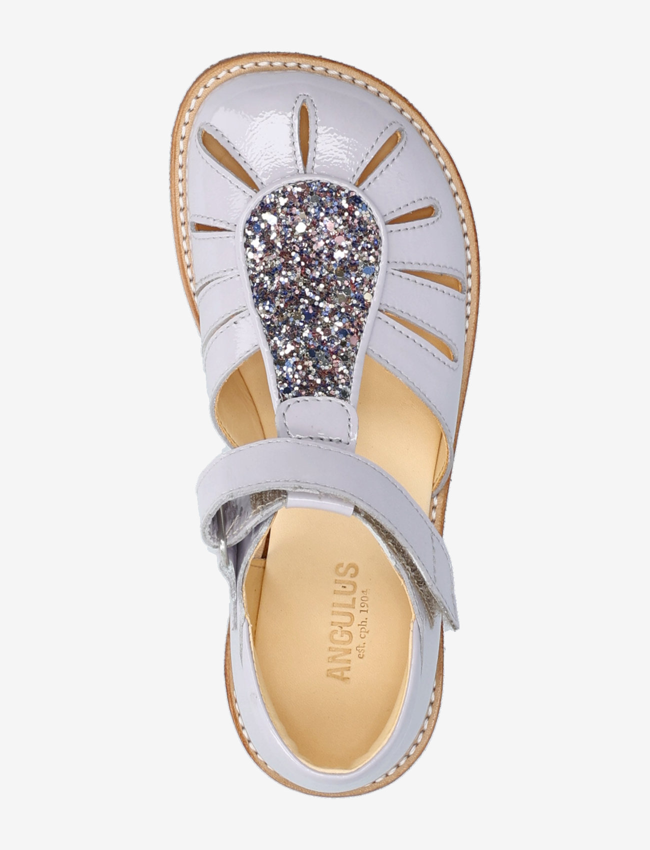 ANGULUS - Sandals - flat  - closed toe - shoes - 3287/3296 lilac/pastel multi g - 3