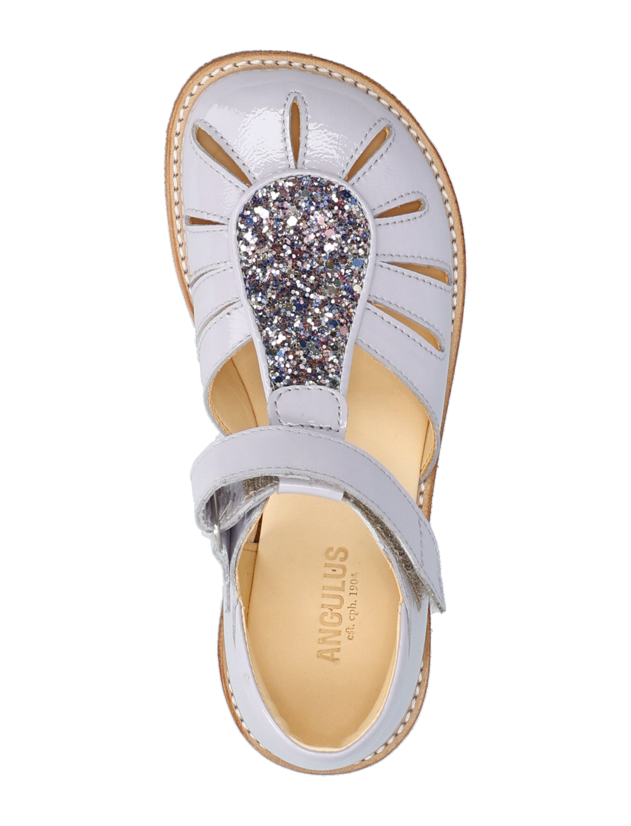 ANGULUS - Sandals - flat  - closed toe - sommerschnäppchen - 3287/3296 lilac/pastel multi g - 3