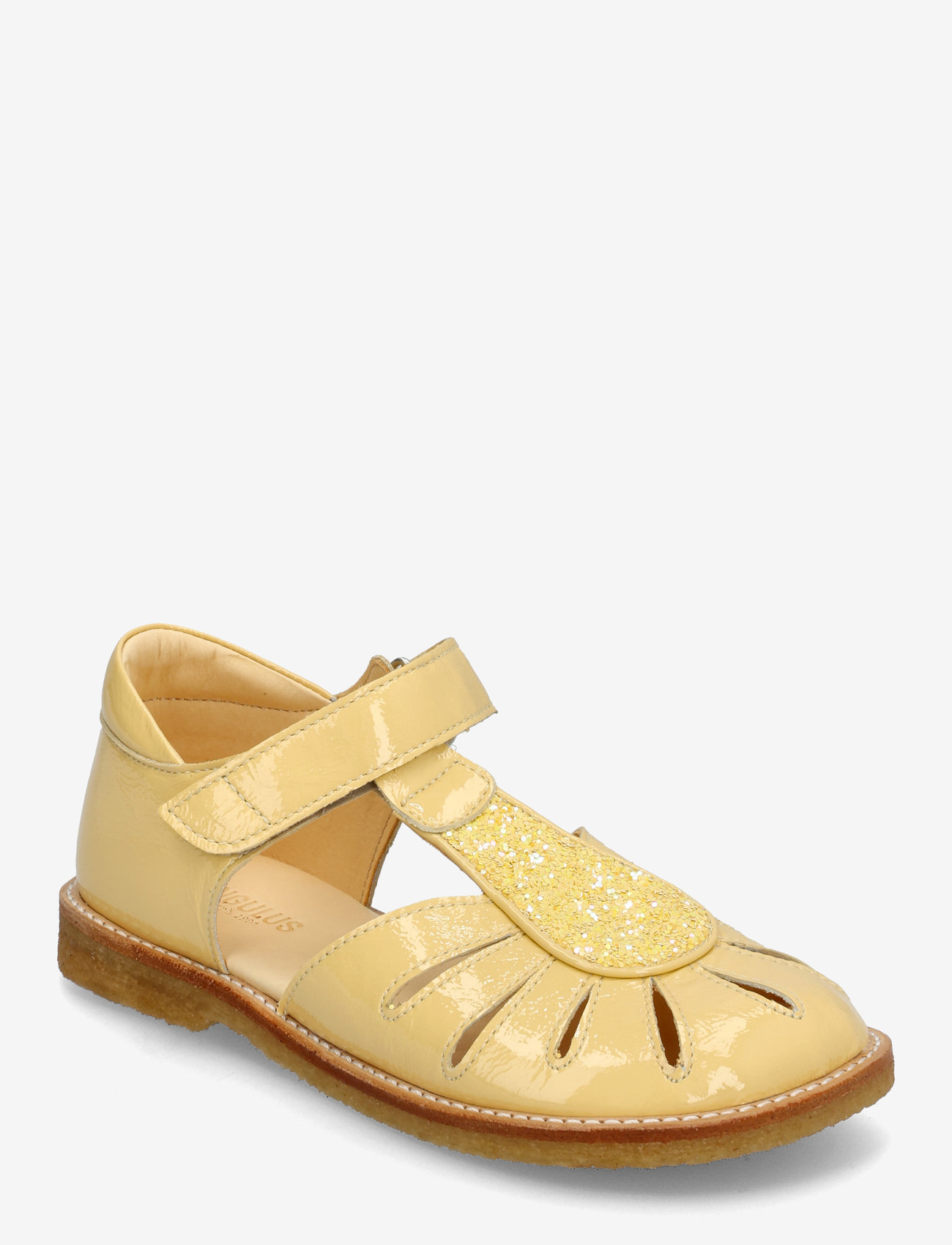 ANGULUS - Sandals - flat  - closed toe - skor - 2706/2825 mellow yellow/pineap - 0