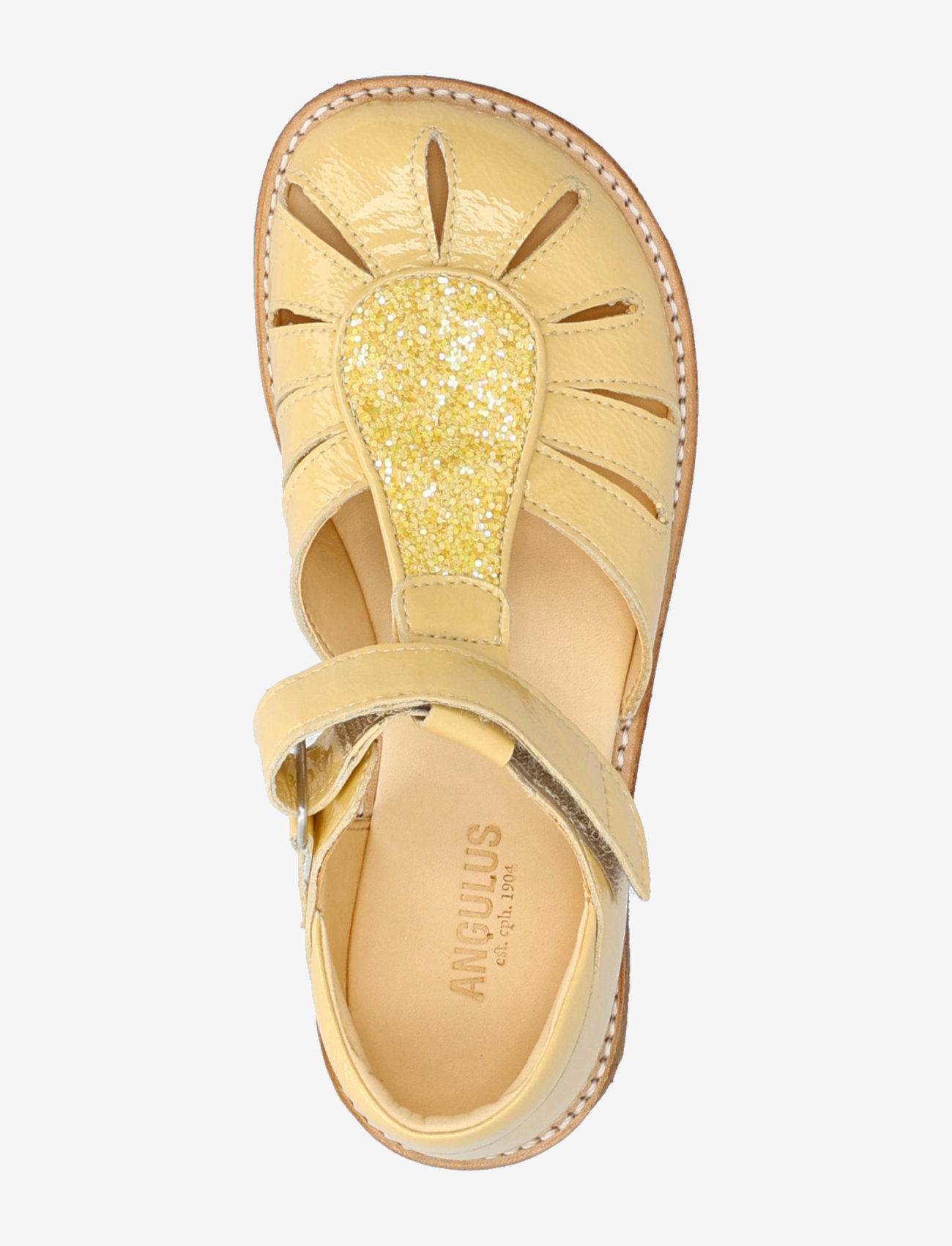 ANGULUS - Sandals - flat  - closed toe - skor - 2706/2825 mellow yellow/pineap - 3