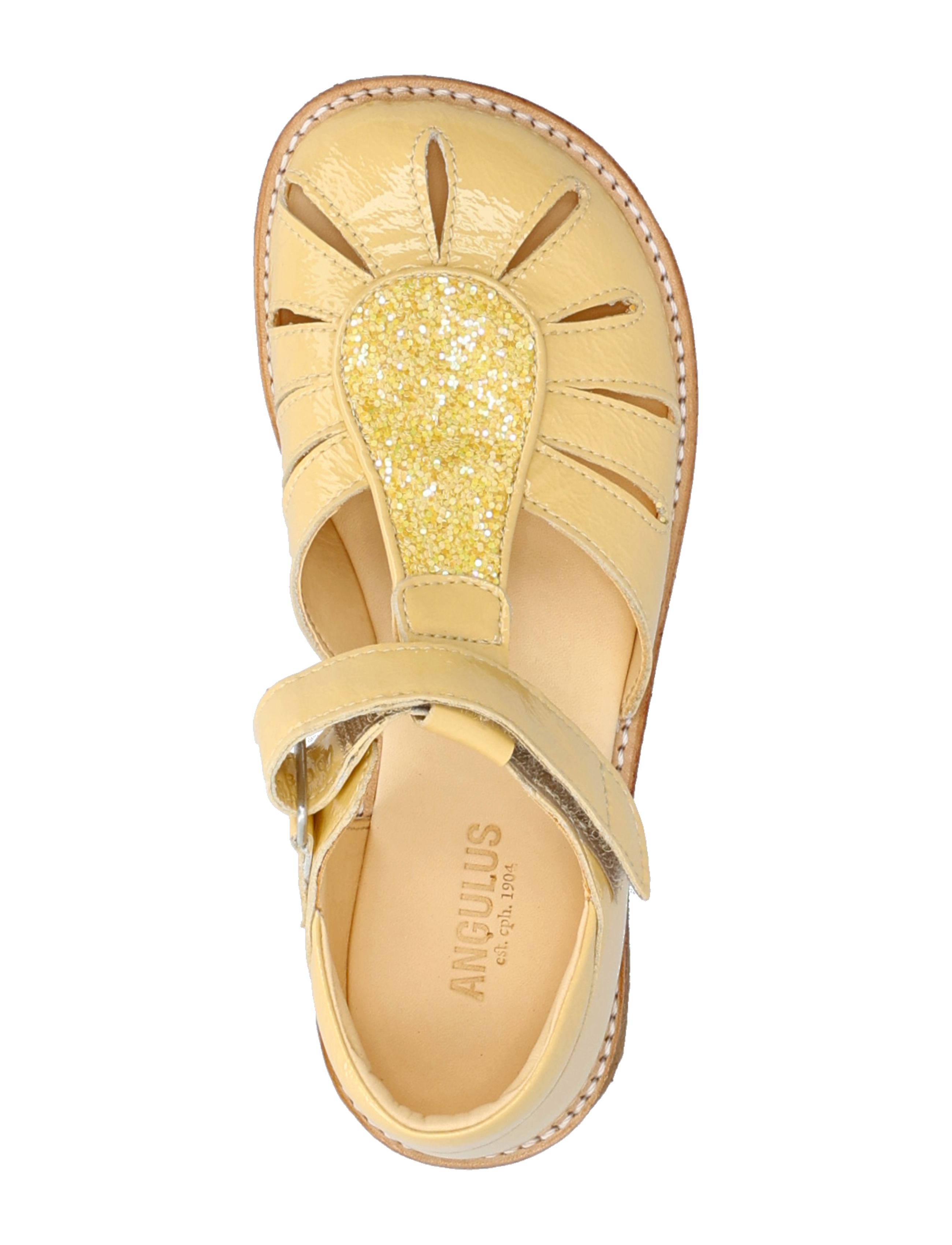 ANGULUS - Sandals - flat - closed toe - schuhe - 2706/2825 mellow yellow/pineap - 3