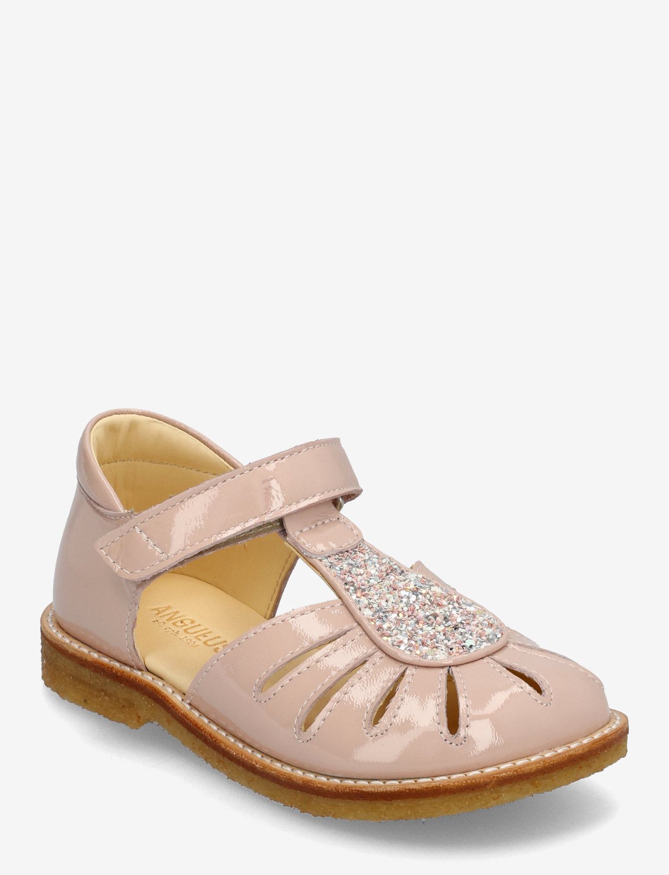 ANGULUS - Sandals - flat  - closed toe - børn - 3282/3293 rosebud/rosebud glit - 0