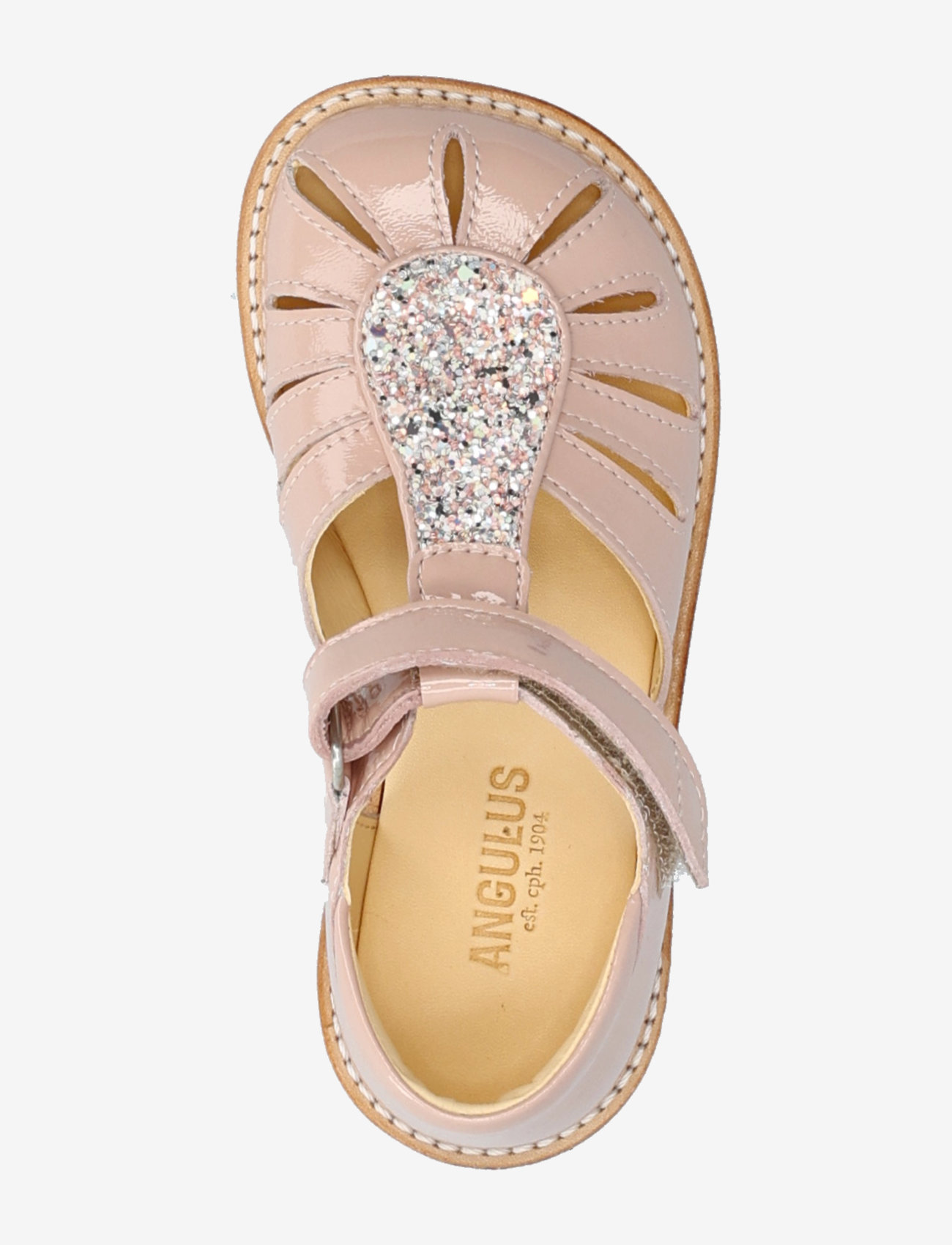 ANGULUS - Sandals - flat  - closed toe - børn - 3282/3293 rosebud/rosebud glit - 3