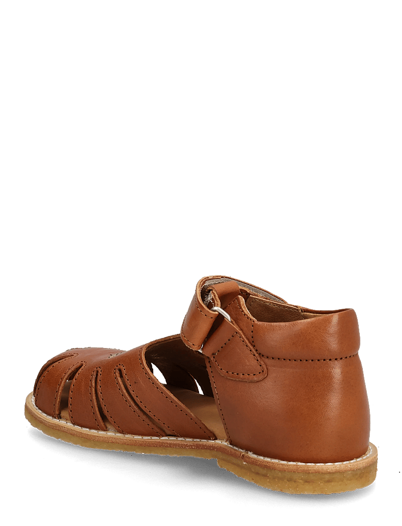 ANGULUS - Sandals - flat - closed toe - kingad - 1545 cognac - 3