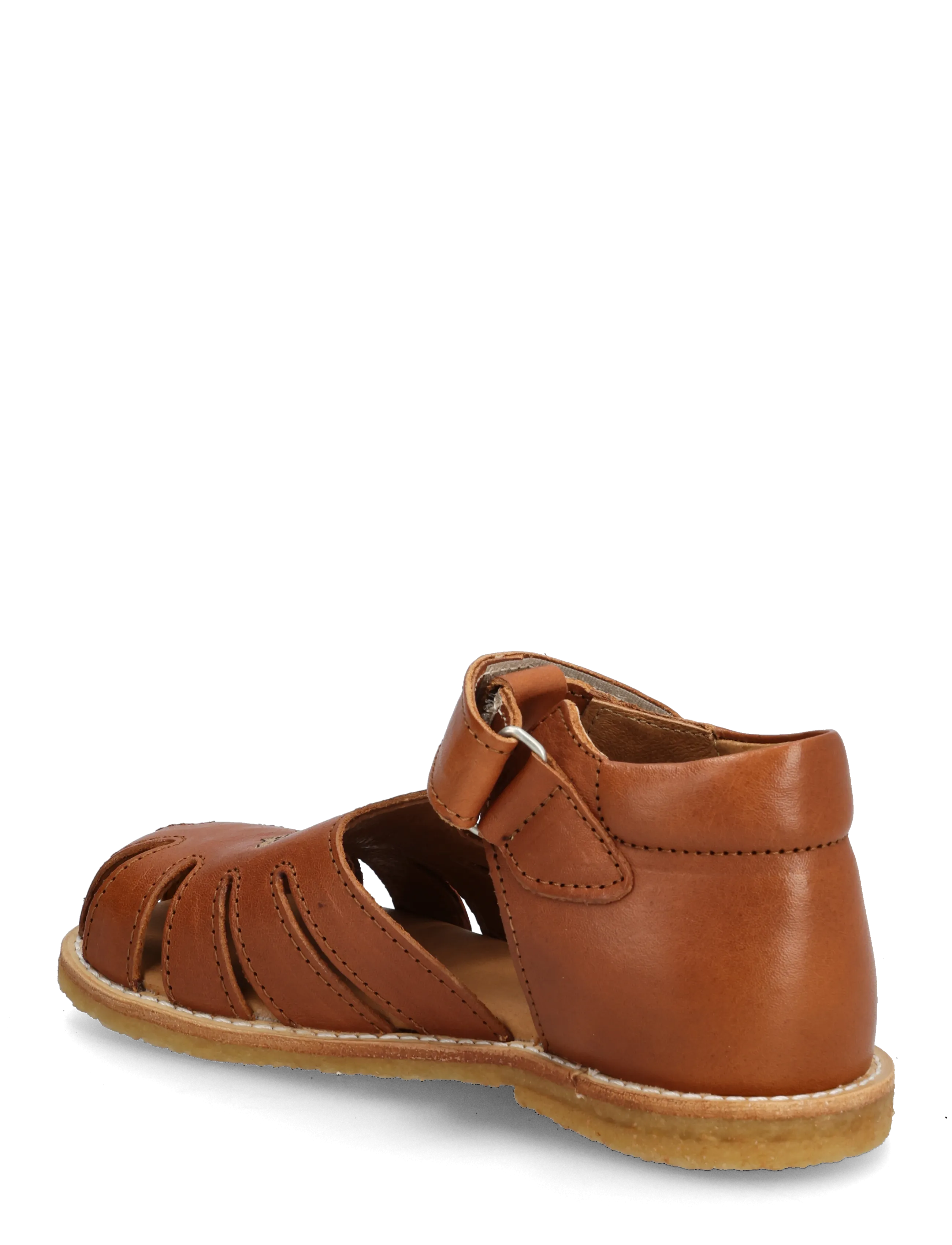 ANGULUS - Sandals - flat - closed toe - sko - 1545 cognac - 3