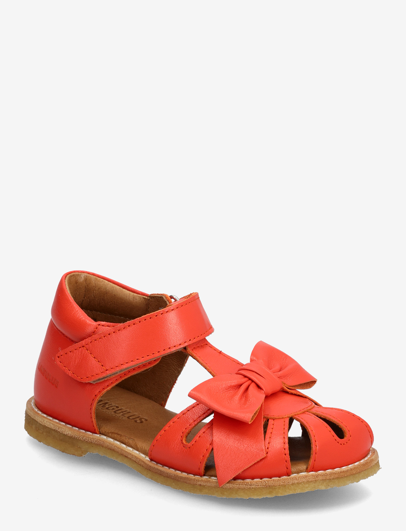 ANGULUS - Sandals - flat  - closed toe - schuhe - 4074 coral - 0