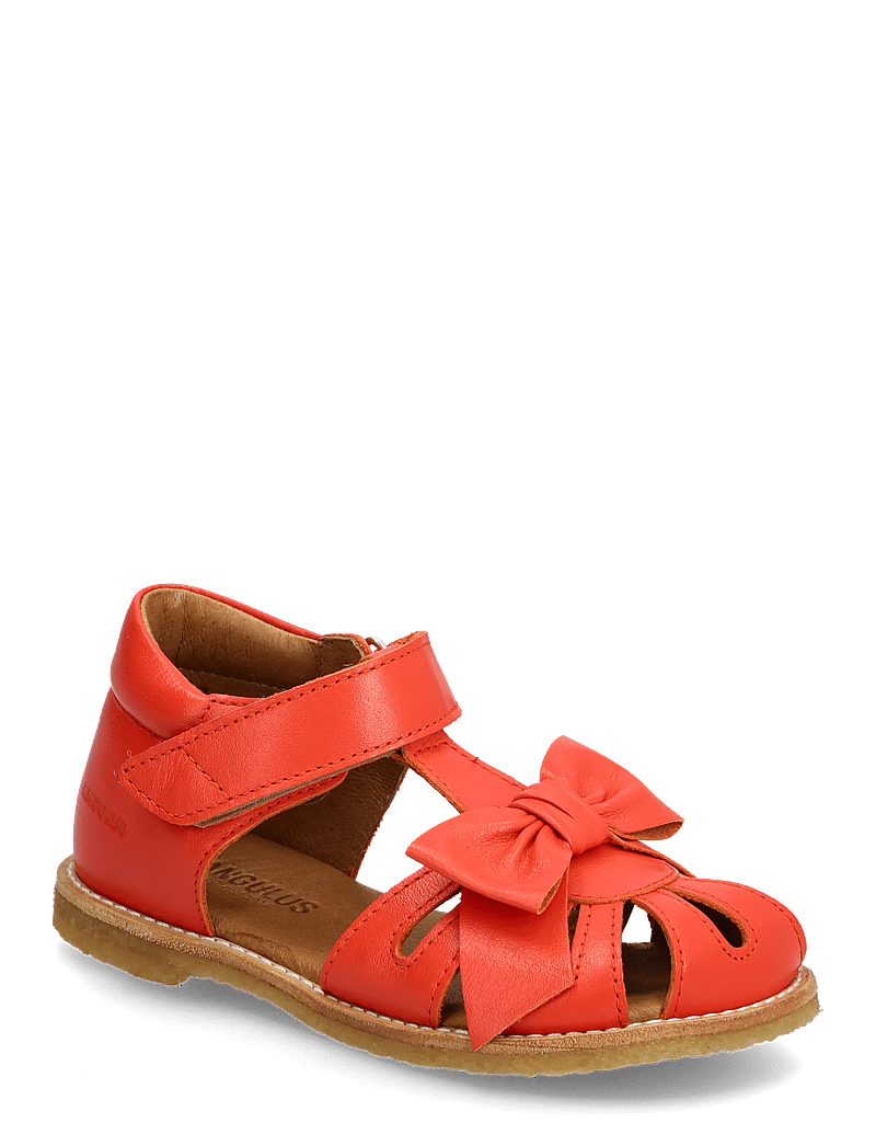 ANGULUS - Sandals - flat - closed toe - schuhe - 4074 coral - 0