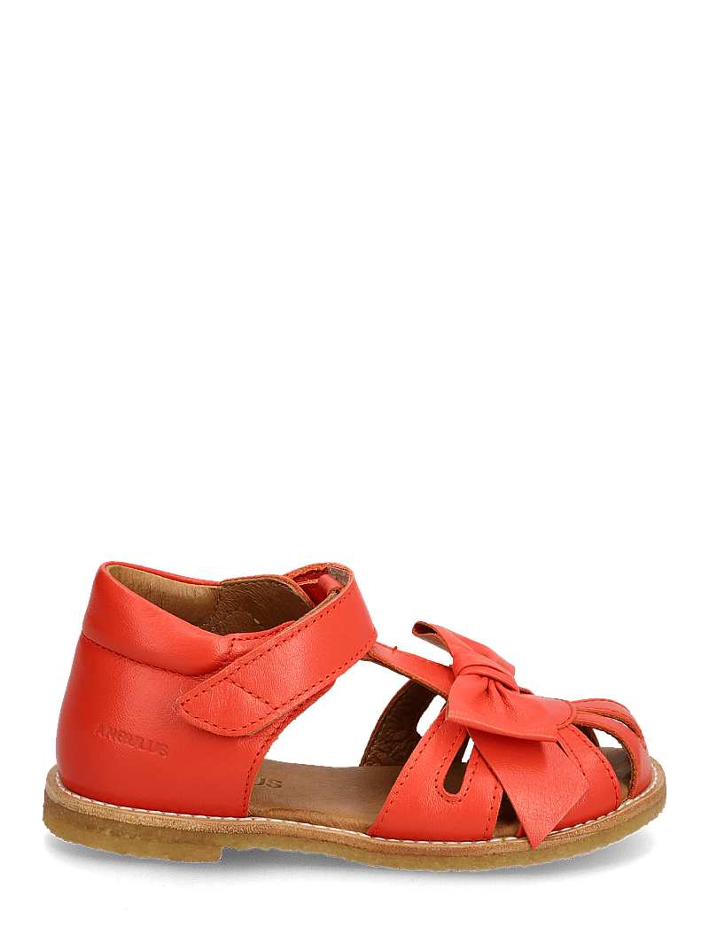 ANGULUS - Sandals - flat - closed toe - schuhe - 4074 coral - 1