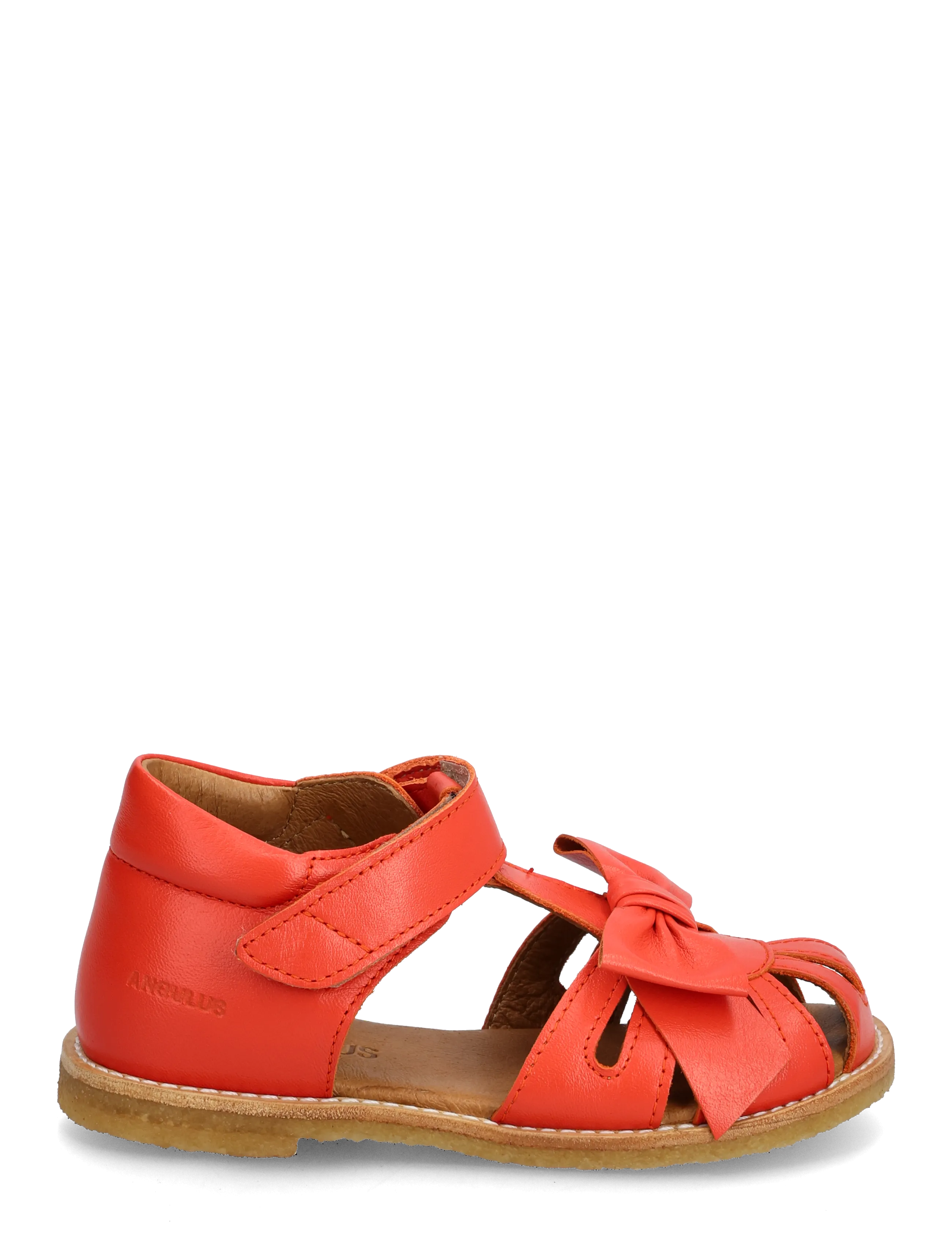 ANGULUS - Sandals - flat  - closed toe - skor - 4074 coral - 1