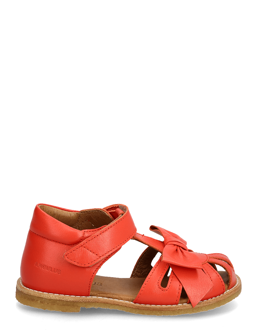 ANGULUS - Sandals - flat - closed toe - skor - 4074 coral - 1