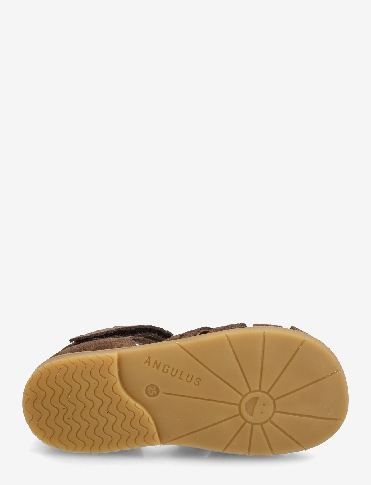 ANGULUS - Sandals - flat  - closed toe - kingad - 1780/3643 dark taupe/gold shin - 4