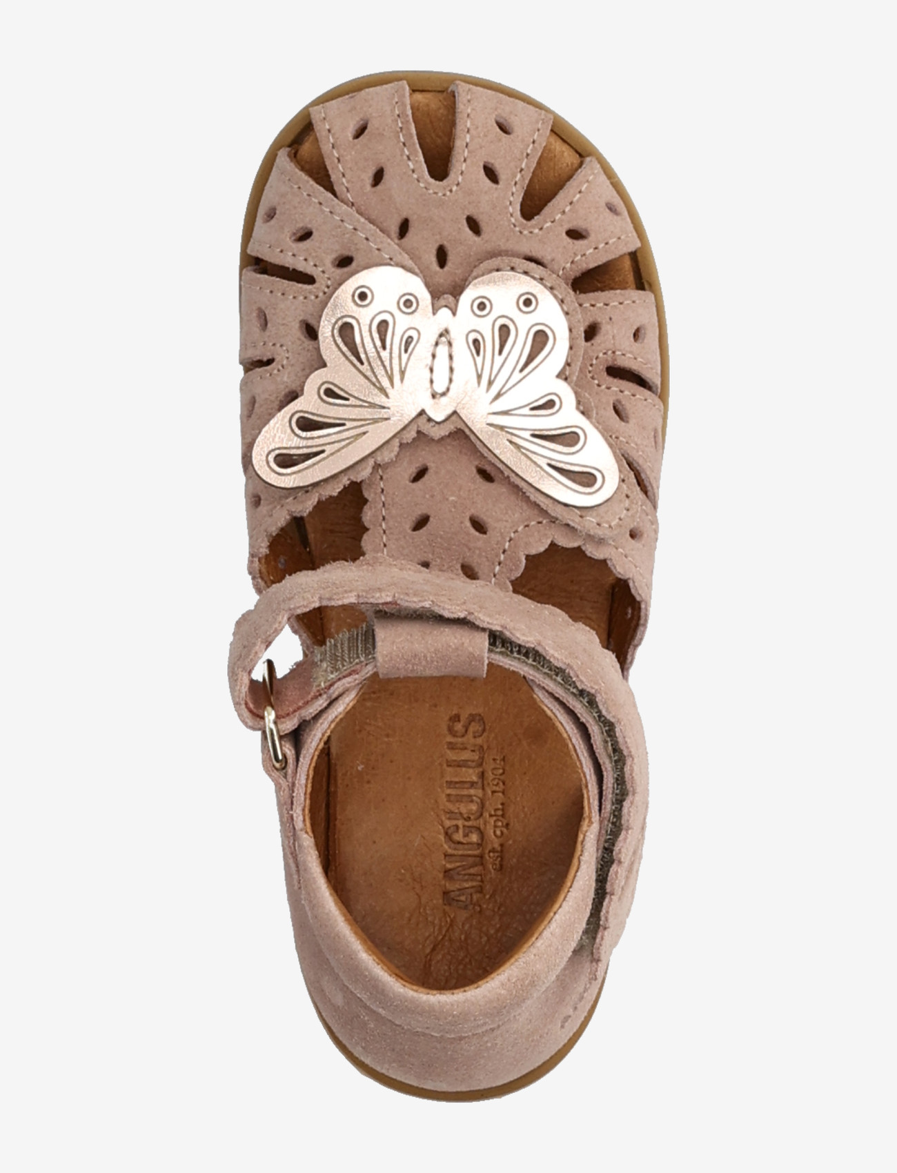 ANGULUS - Sandals - flat  - closed toe - sko - 3222/1311 rosebud/rose gold - 4