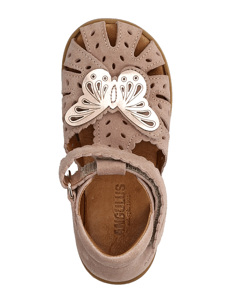 ANGULUS - Sandals - flat - closed toe - sko - 3222/1311 rosebud/rose gold - 4