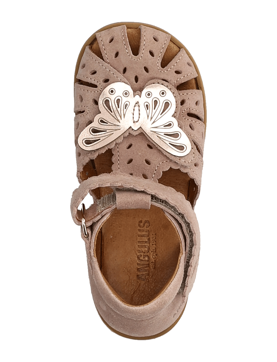 ANGULUS - Sandals - flat - closed toe - sko - 3222/1311 rosebud/rose gold - 4