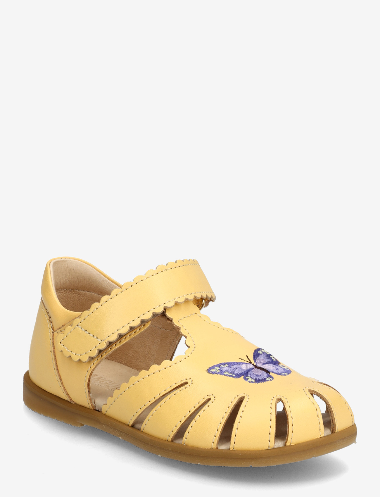 ANGULUS - Sandals - flat - kingad - 2713 mellow yellow - 0