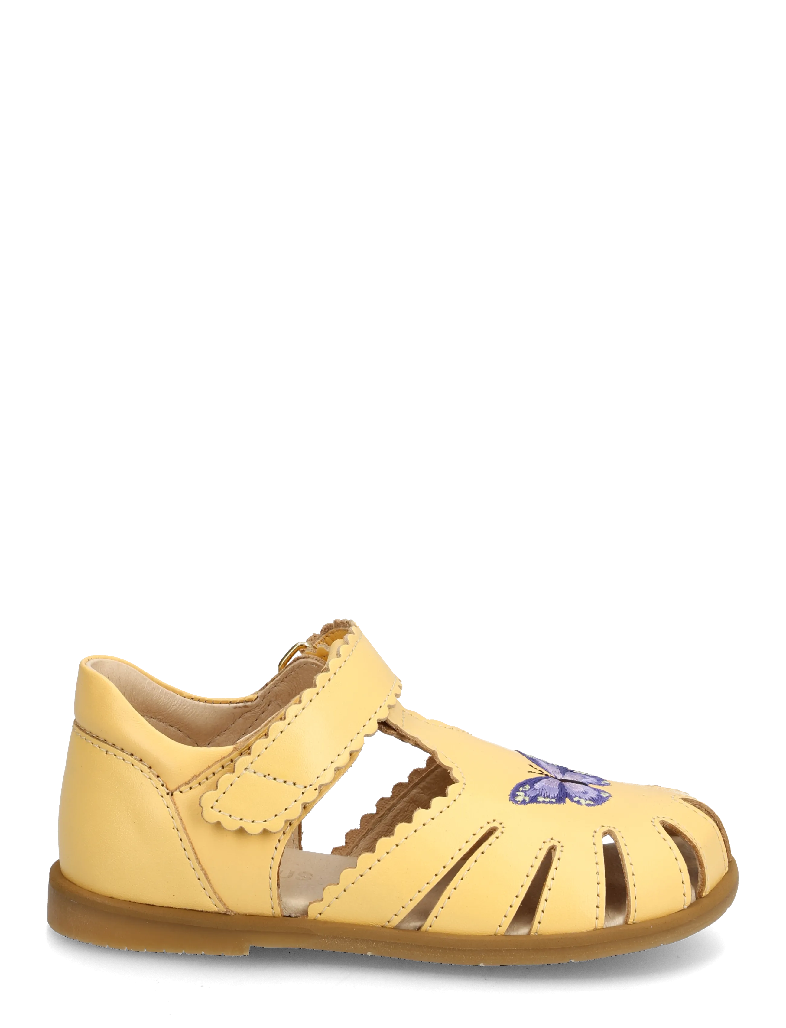 ANGULUS - Sandals - flat - sko - 2713 mellow yellow - 1