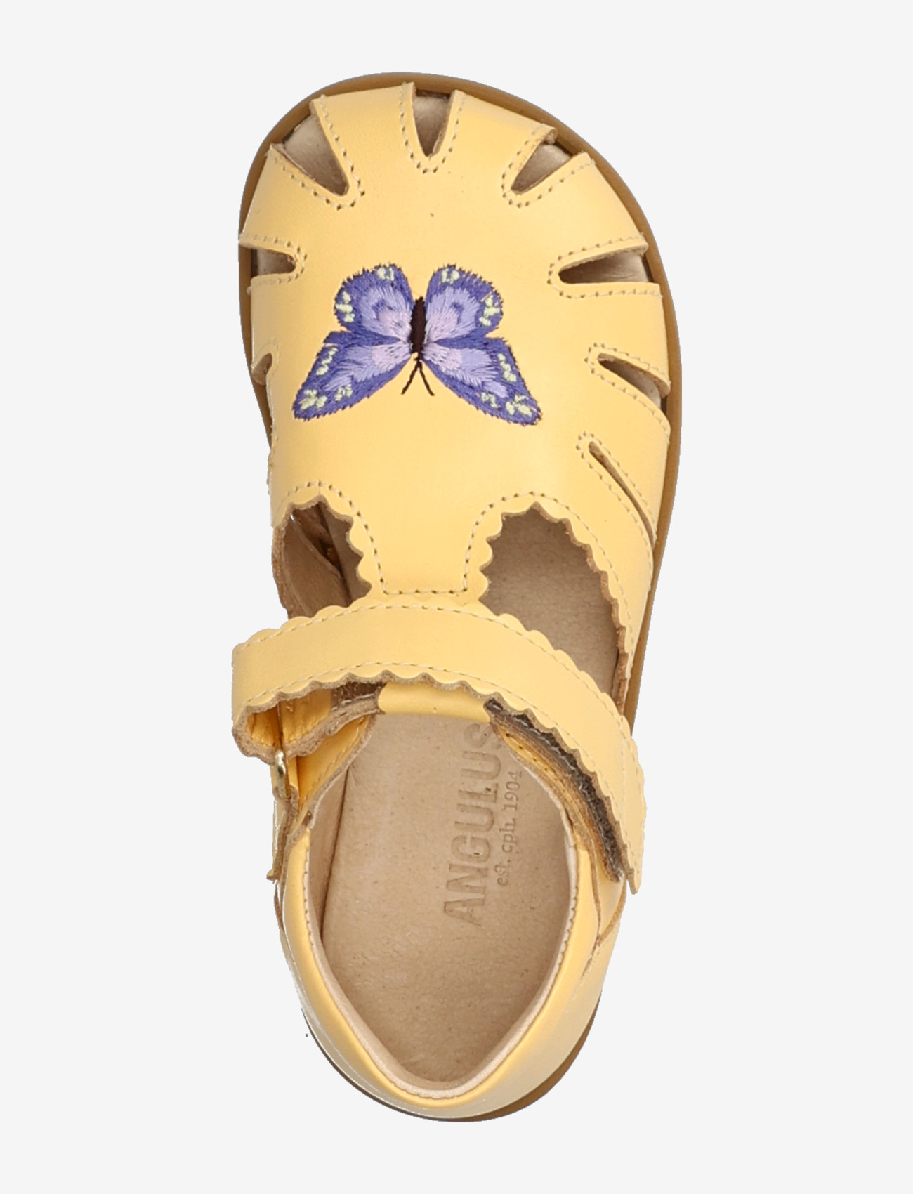 ANGULUS - Sandals - flat - kingad - 2713 mellow yellow - 3