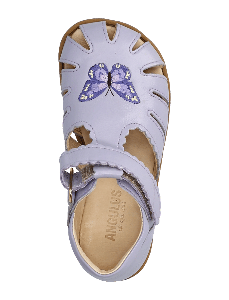 ANGULUS - Sandals - flat - sko - 4612 amathyst - 3