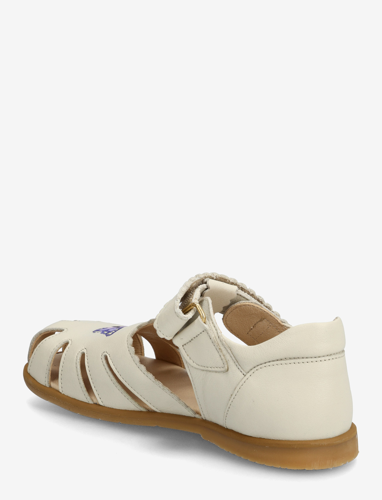 ANGULUS - Sandals - flat - schuhe - 4636 oatmilk - 2