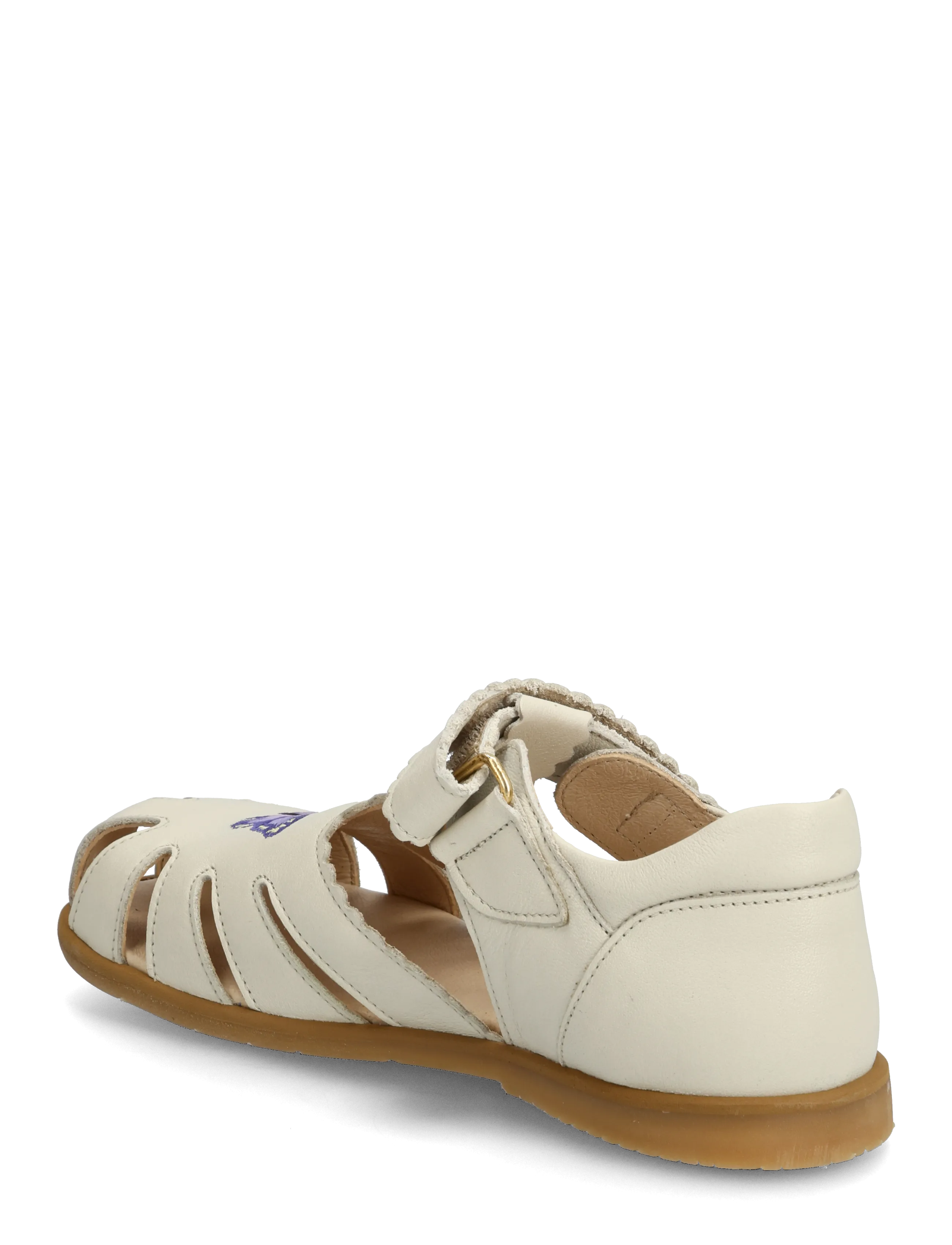 ANGULUS - Sandals - flat - schuhe - 4636 oatmilk - 2