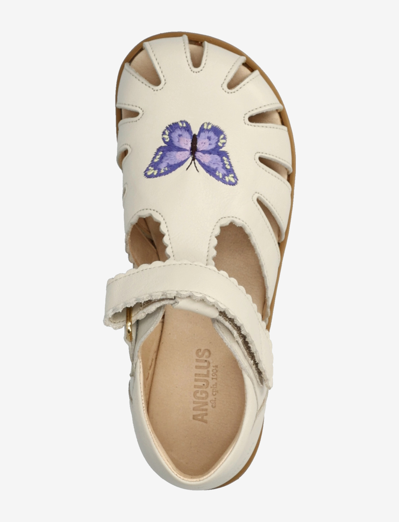 ANGULUS - Sandals - flat - schuhe - 4636 oatmilk - 3