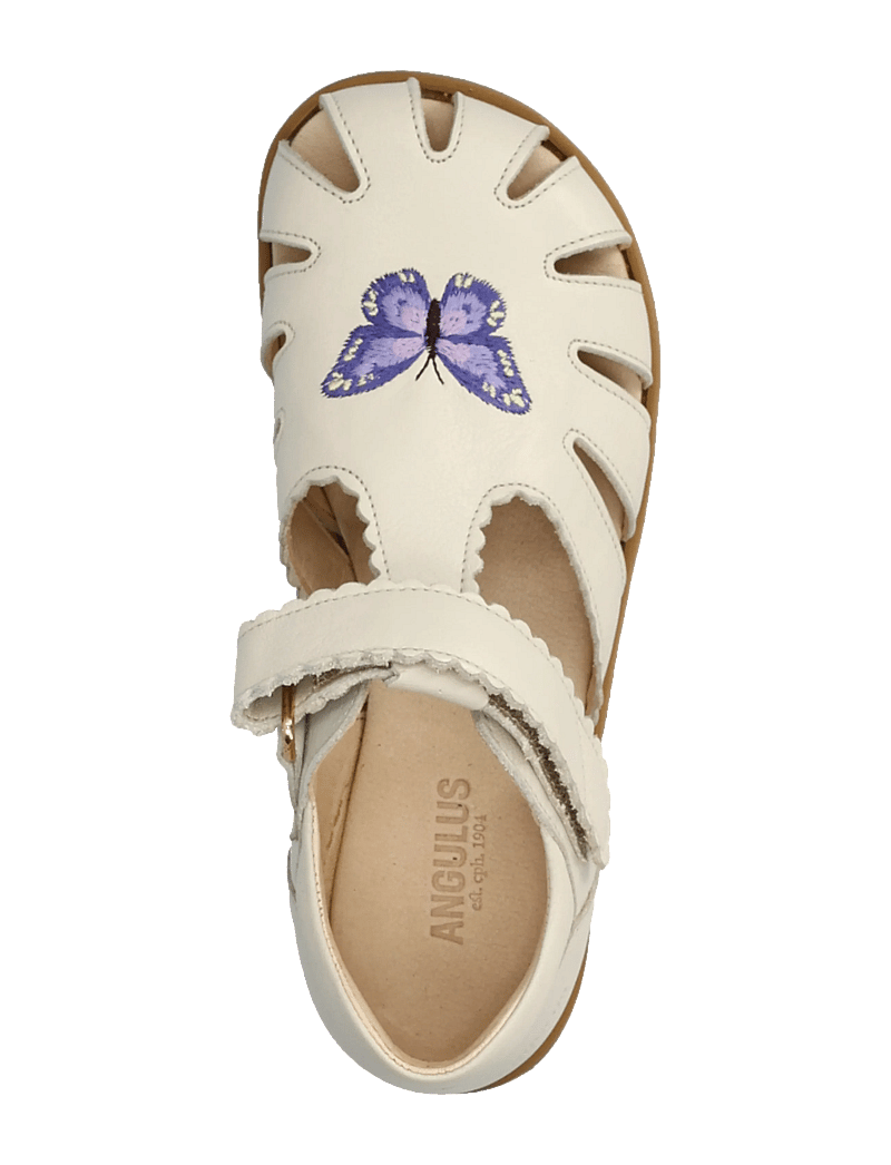 ANGULUS - Sandals - flat - schuhe - 4636 oatmilk - 3
